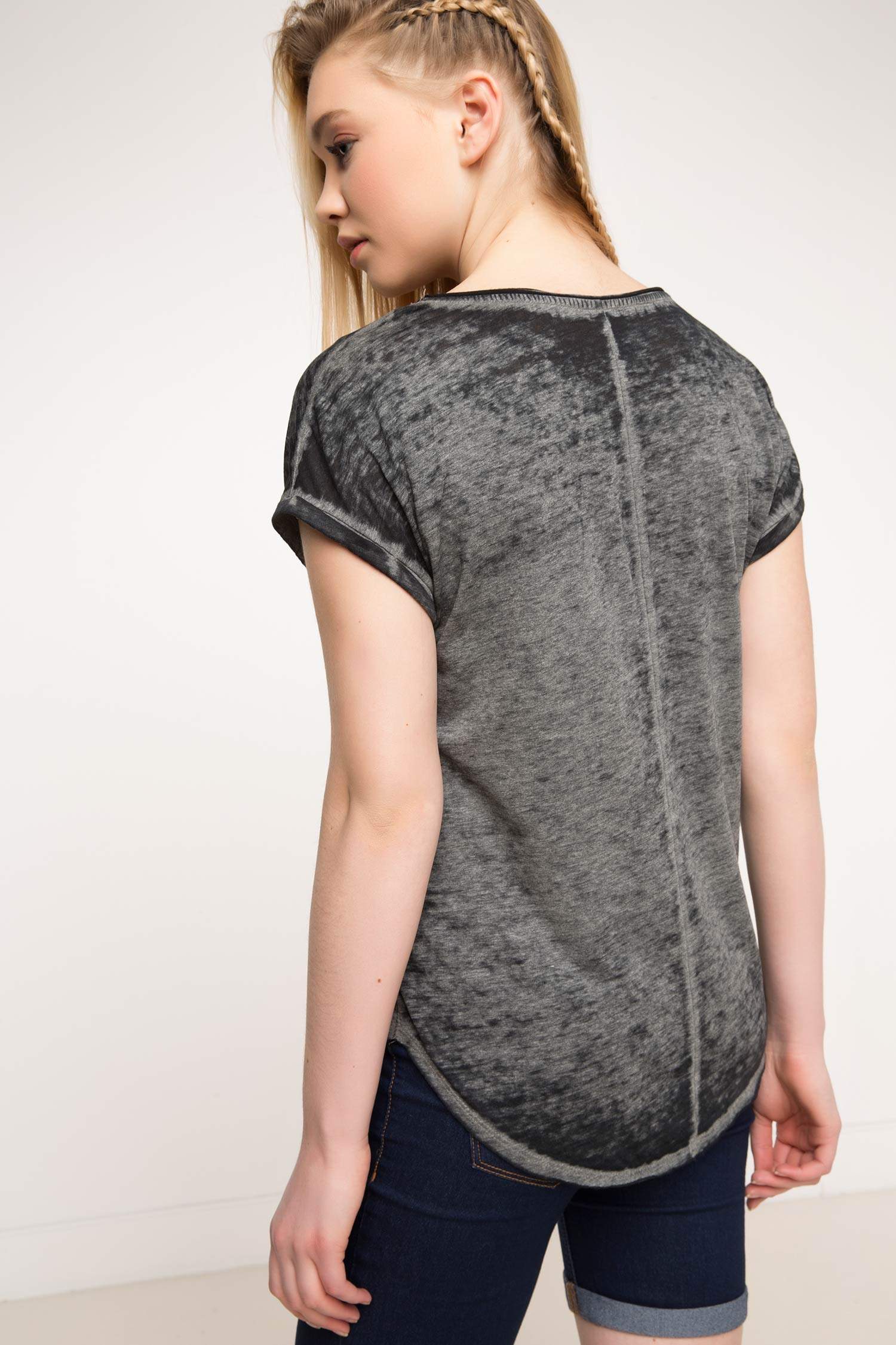 Defacto Basic Trend Bluz. 3 Defacto Basic Trend Bluz. 3