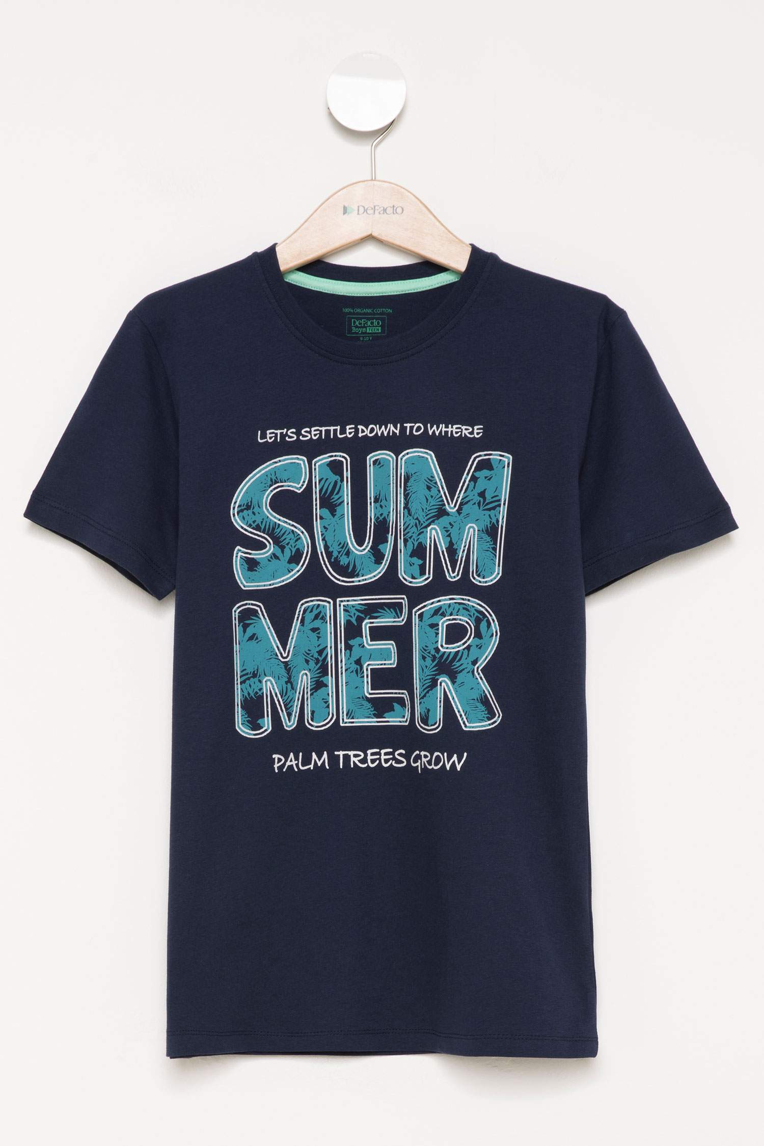 Defacto Renk Değiştiren Baskılı Genç Erkek Organik T-shirt 0 Defacto Renk Değiştiren Baskılı Genç Erkek Organik T-shirt 1