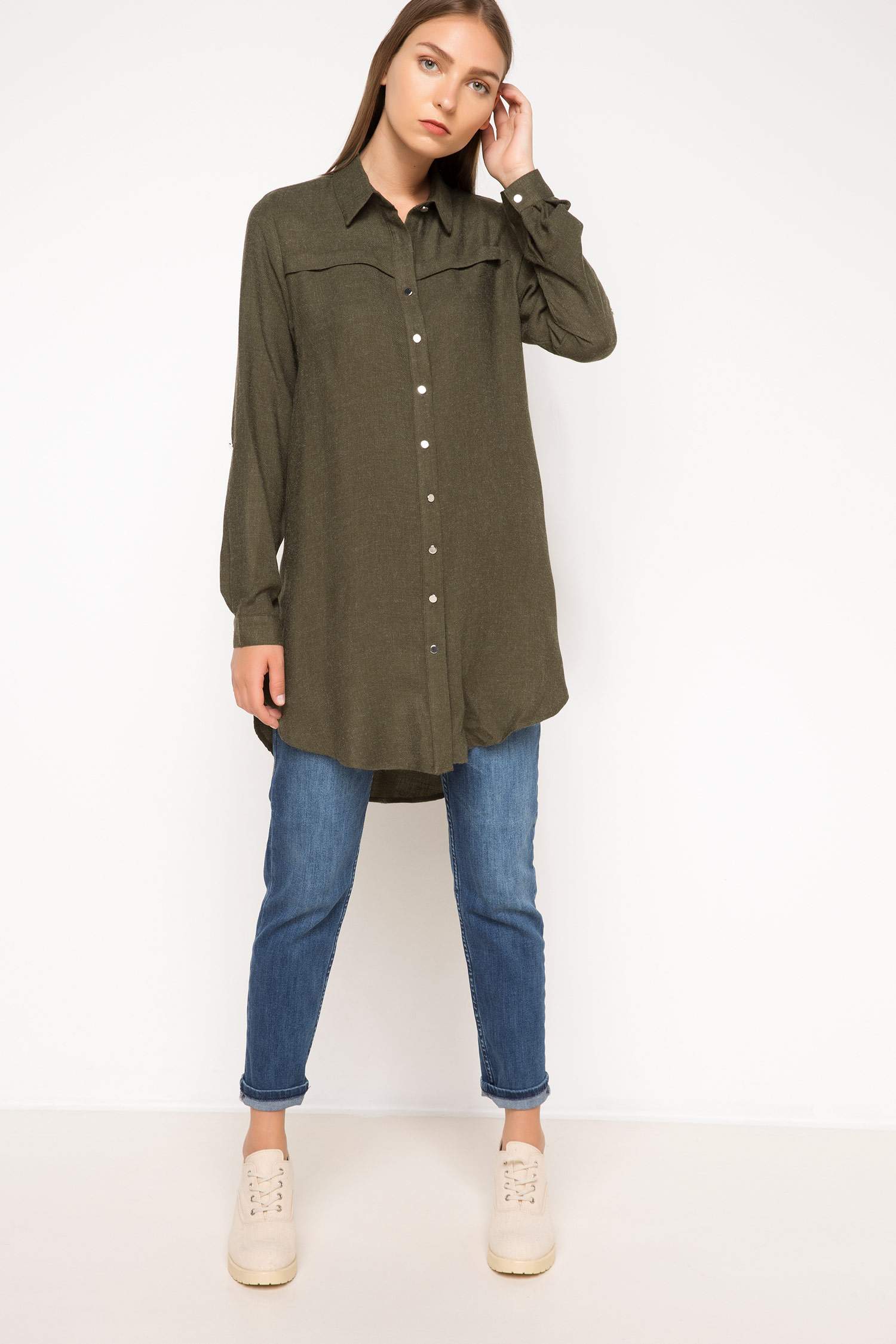 Defacto Yakalı Tunik. 2 Defacto Yakalı Tunik. 2