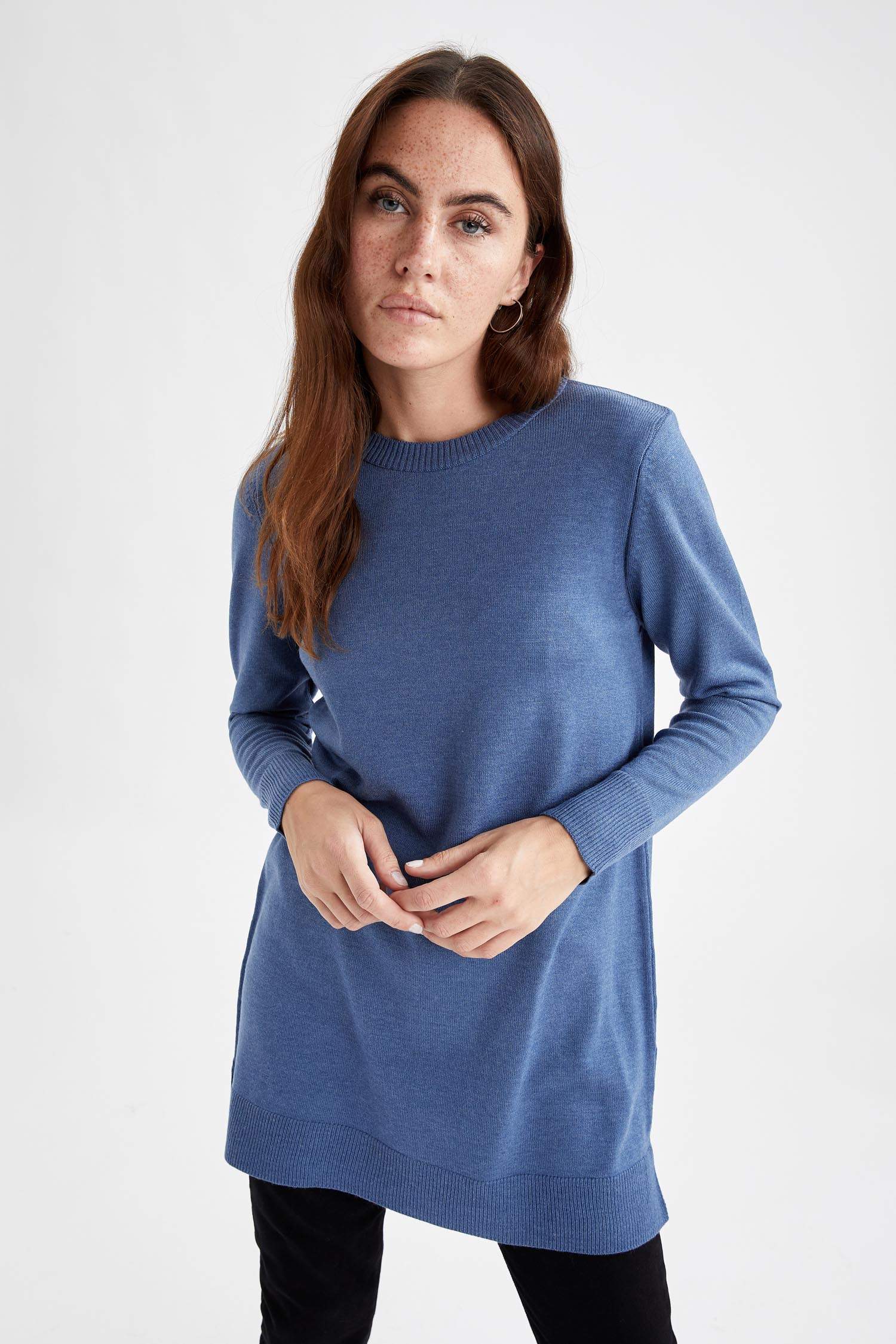 Basic Ekstra Yumuşak Triko Tunik