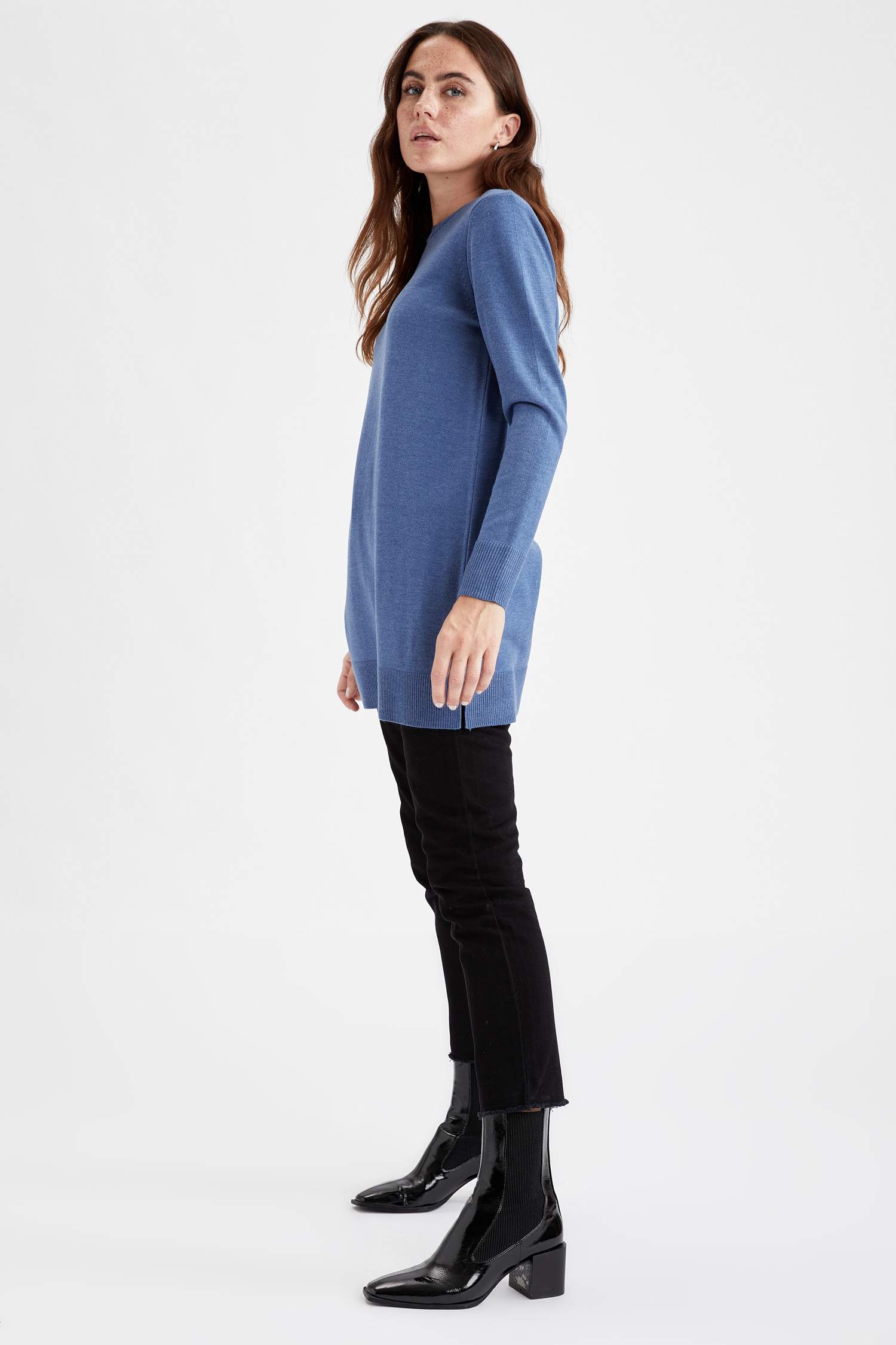 Basic Ekstra Yumuşak Triko Tunik