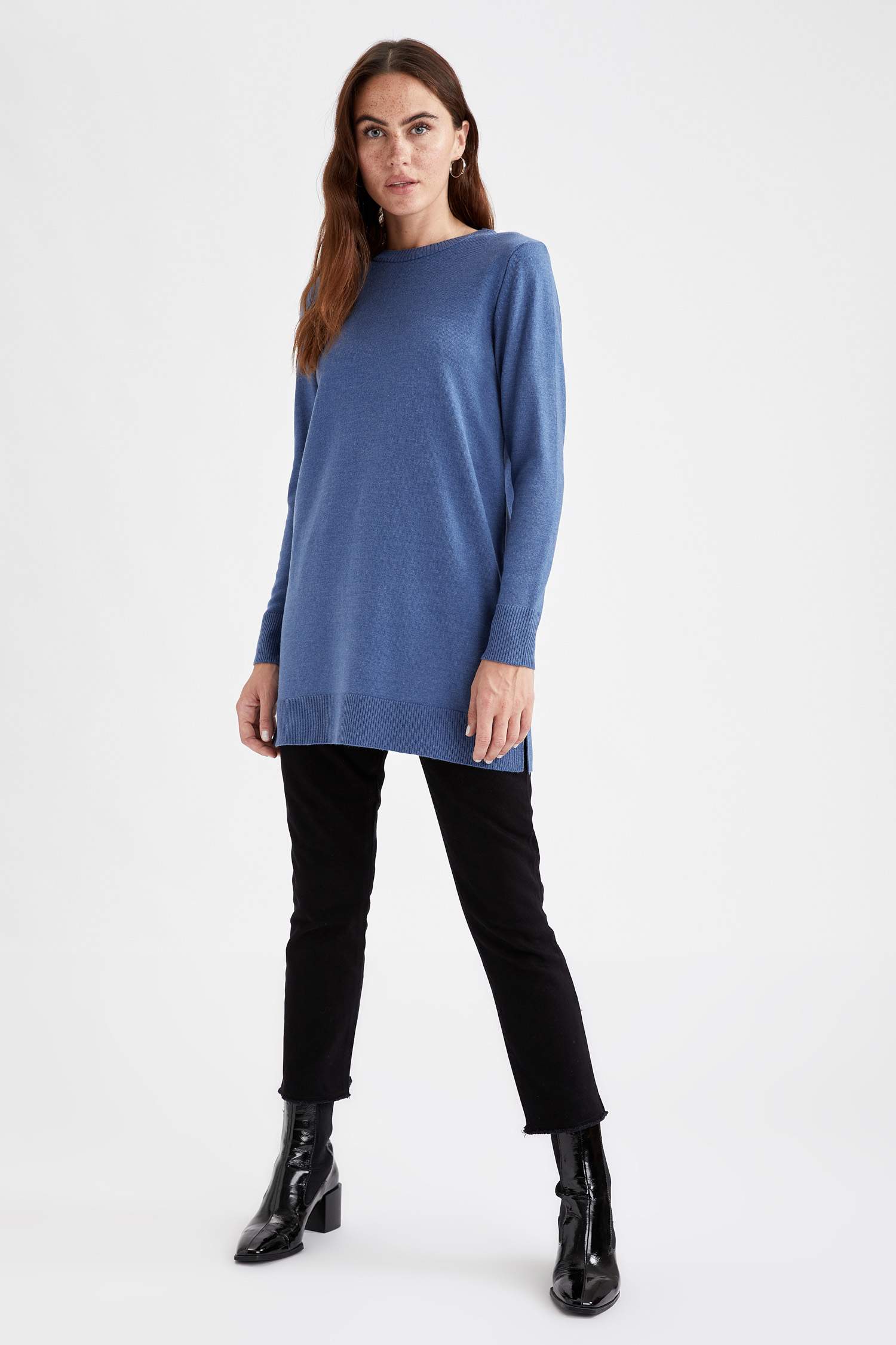 Basic Ekstra Yumuşak Triko Tunik