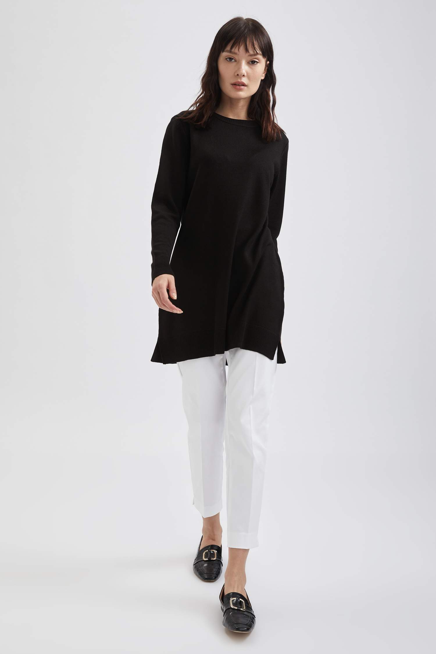 Basic Ekstra Yumuşak Triko Tunik