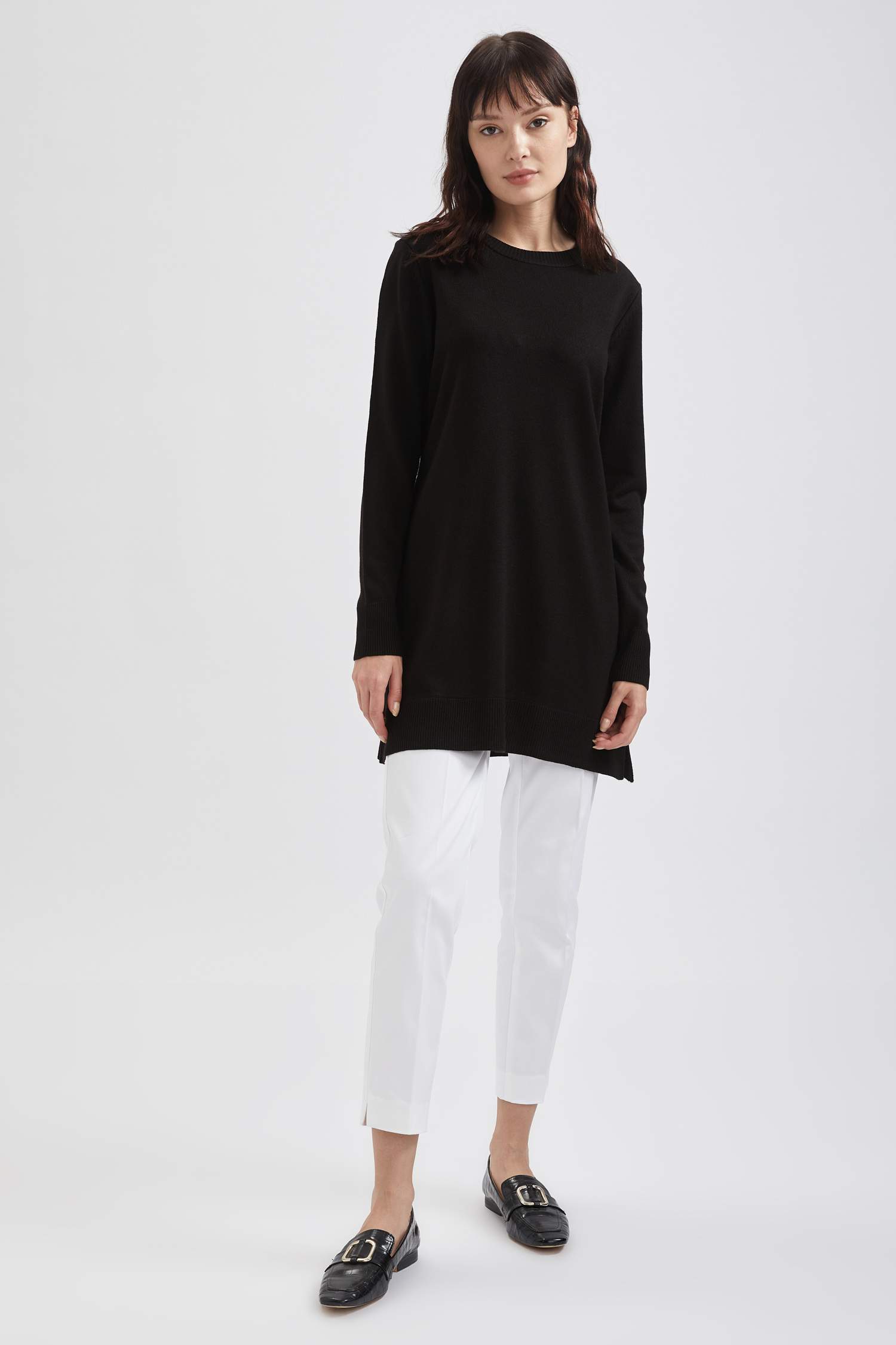 Basic Ekstra Yumuşak Triko Tunik