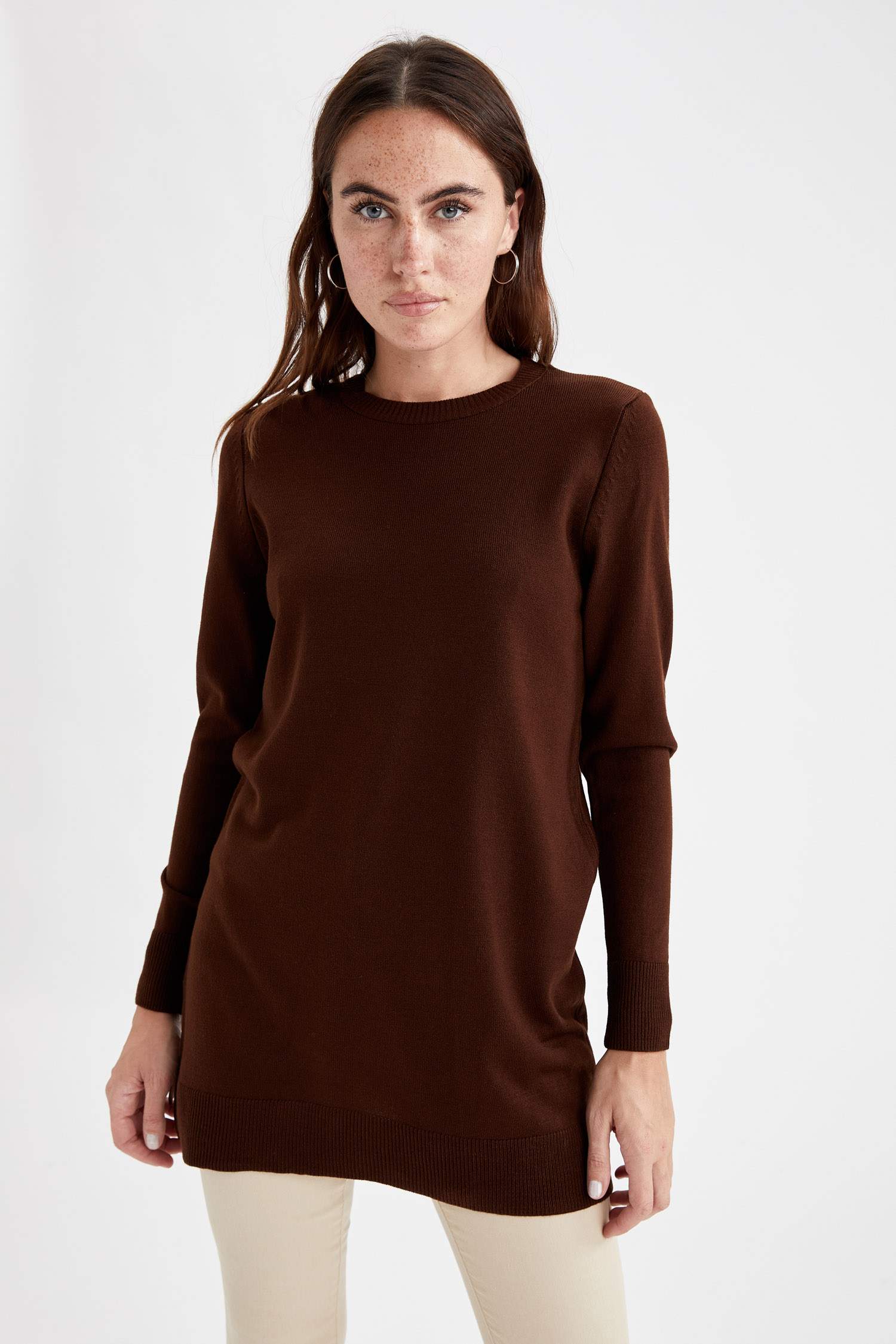 Basic Ekstra Yumuşak Triko Tunik