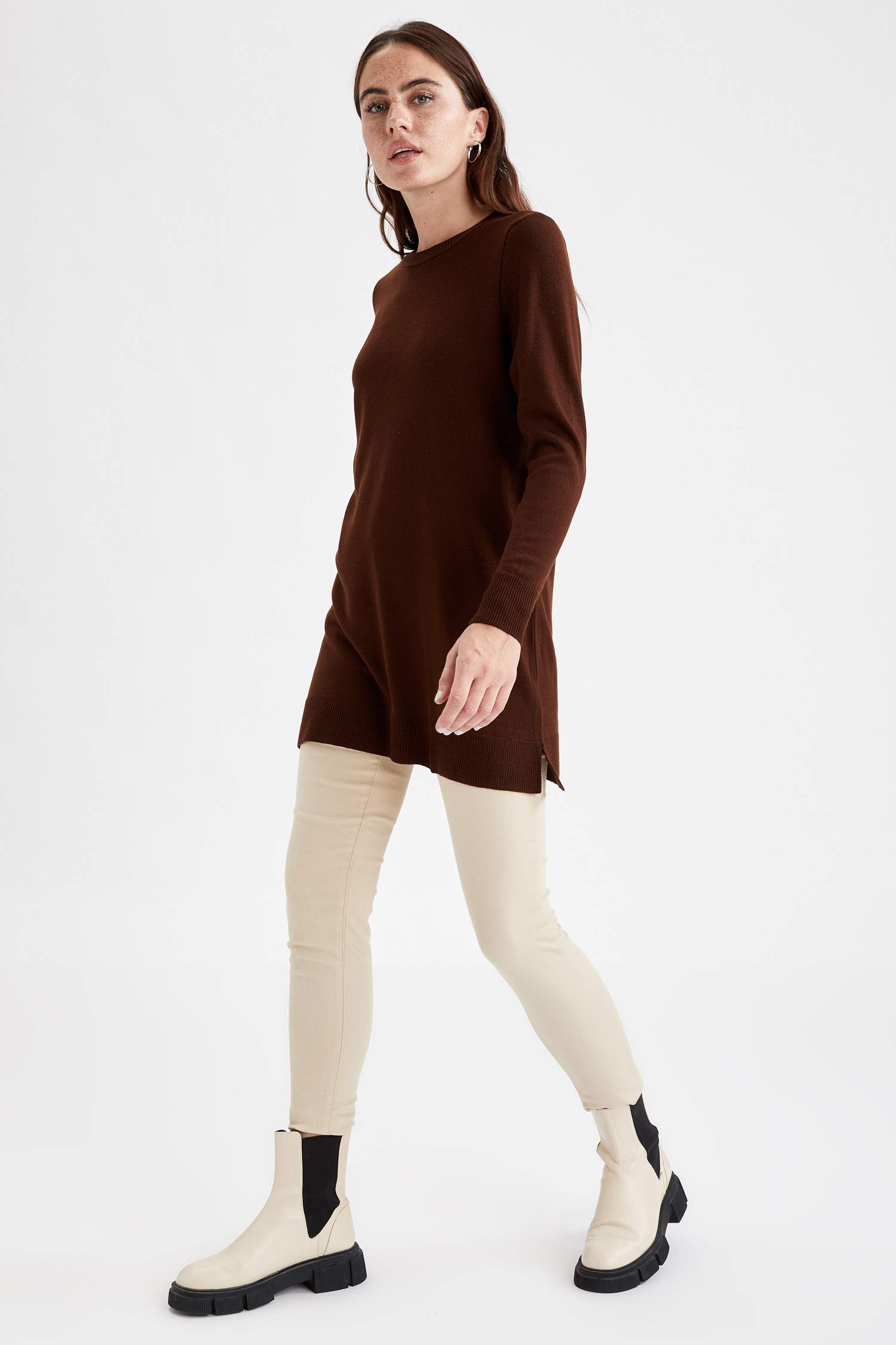 Basic Ekstra Yumuşak Triko Tunik