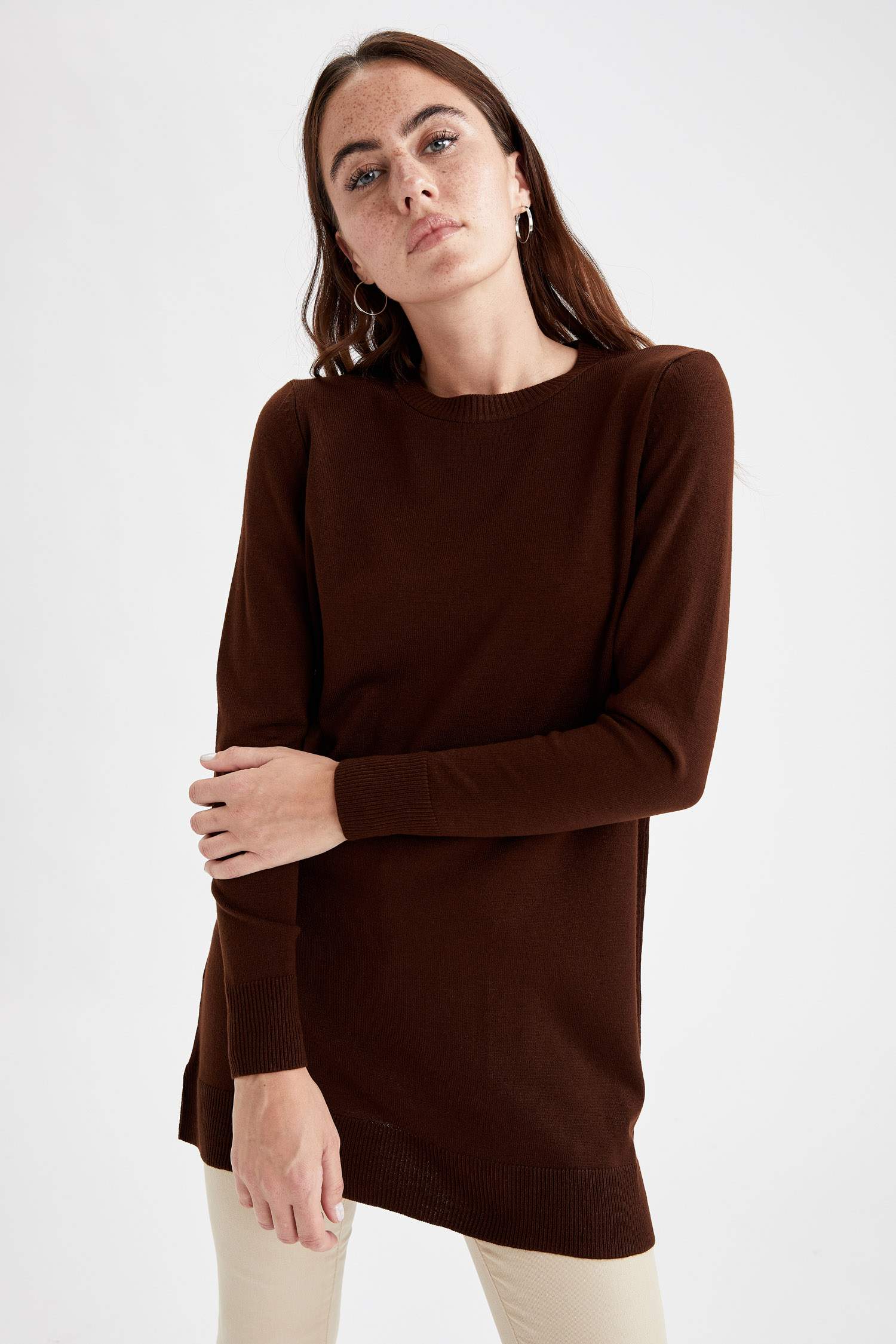 Basic Ekstra Yumuşak Triko Tunik