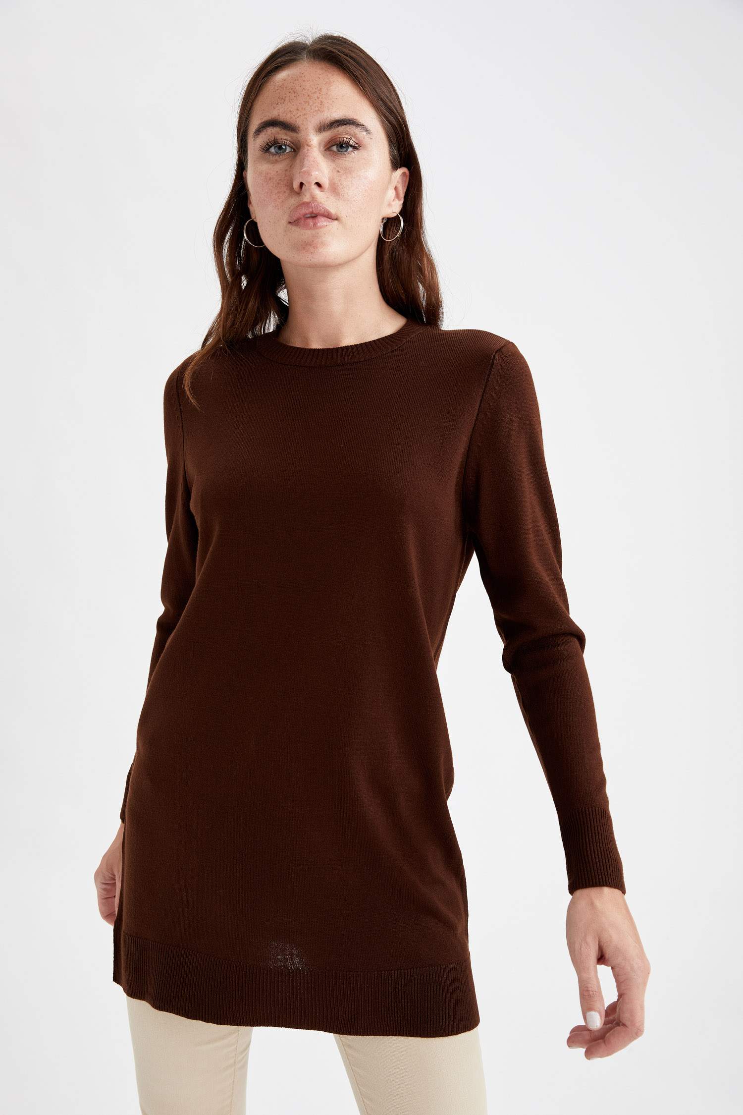 Basic Ekstra Yumuşak Triko Tunik