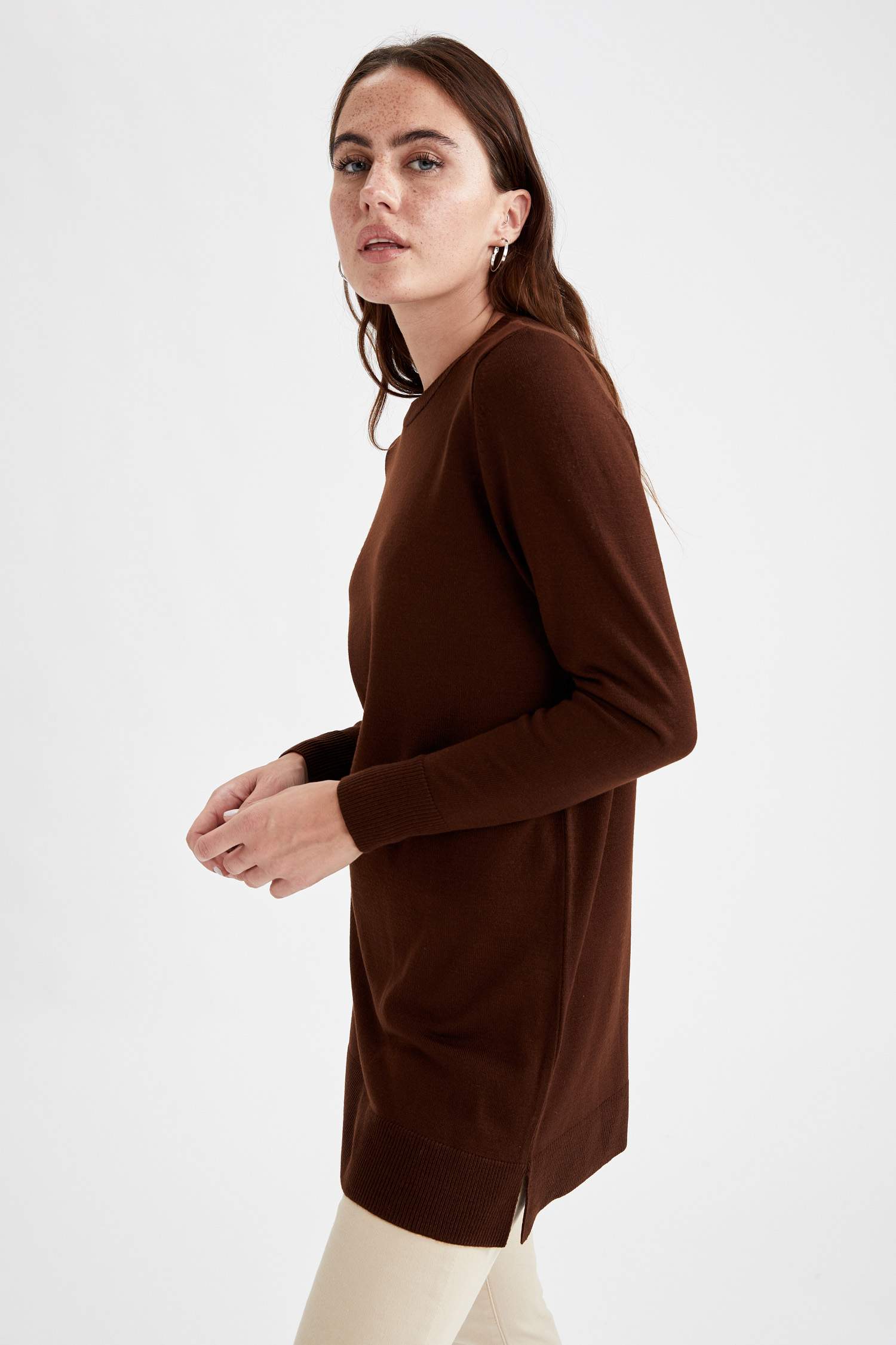 Basic Ekstra Yumuşak Triko Tunik