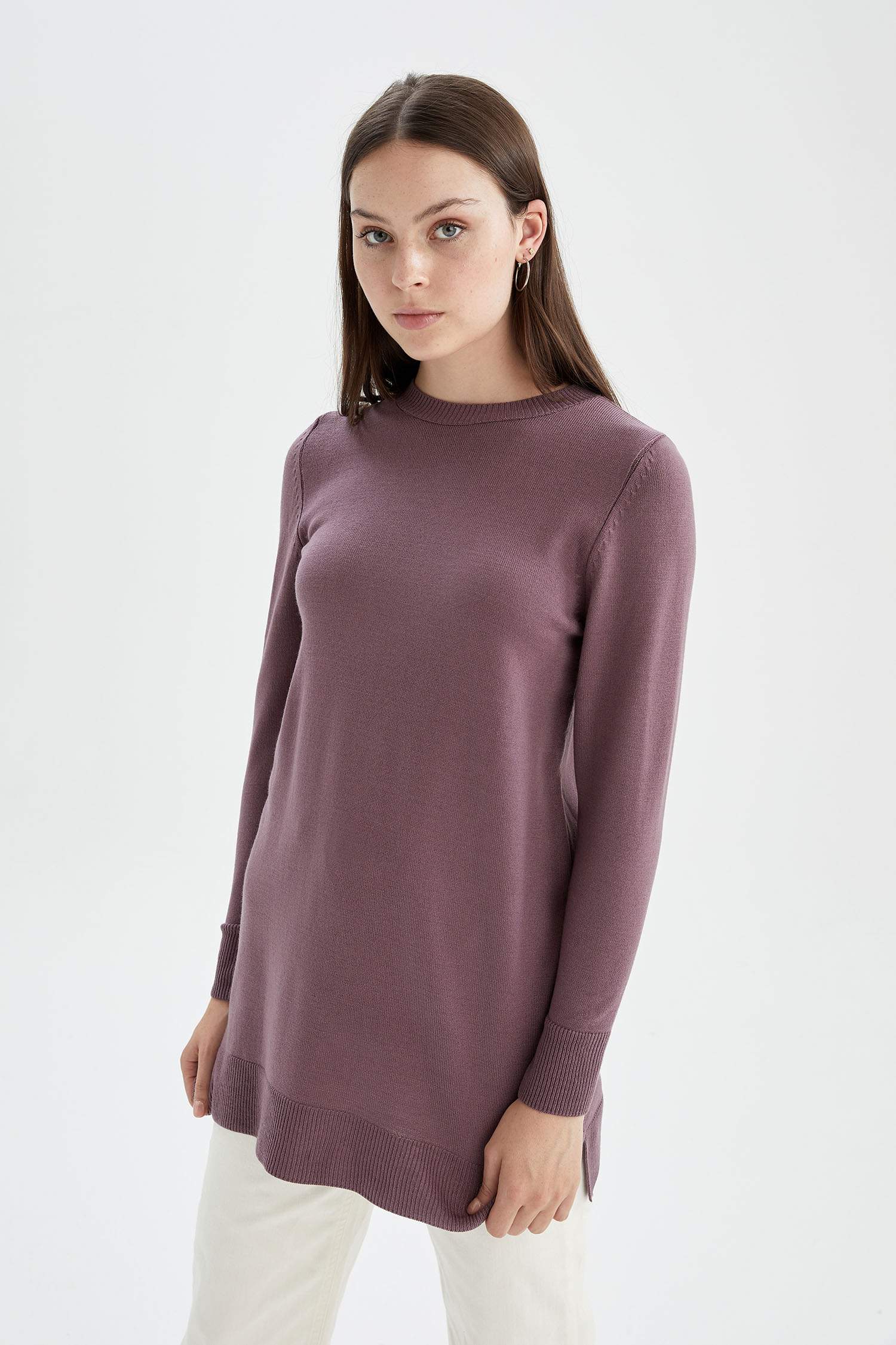 Basic Ekstra Yumuşak Triko Tunik
