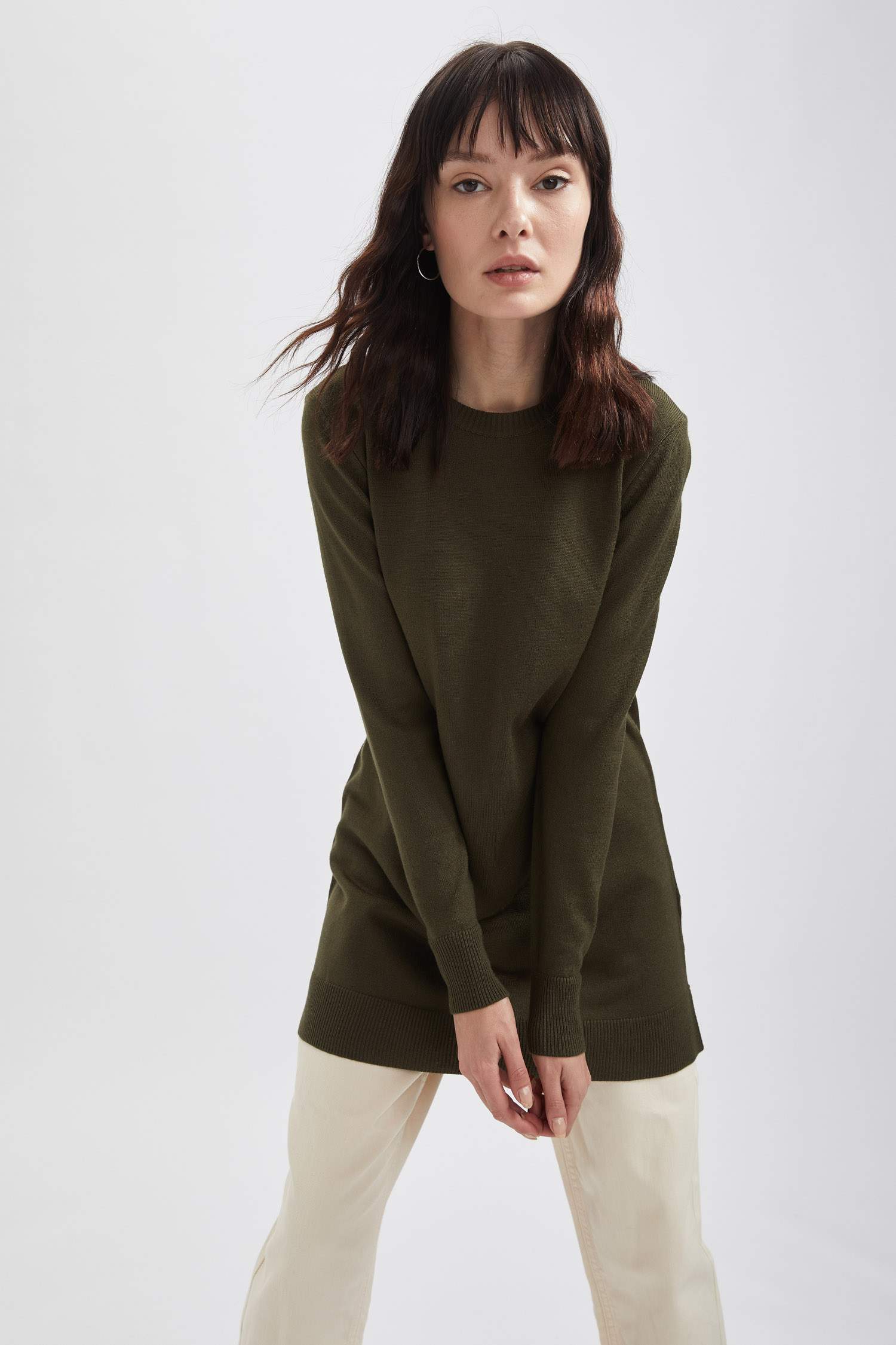 Basic Ekstra Yumuşak Triko Tunik