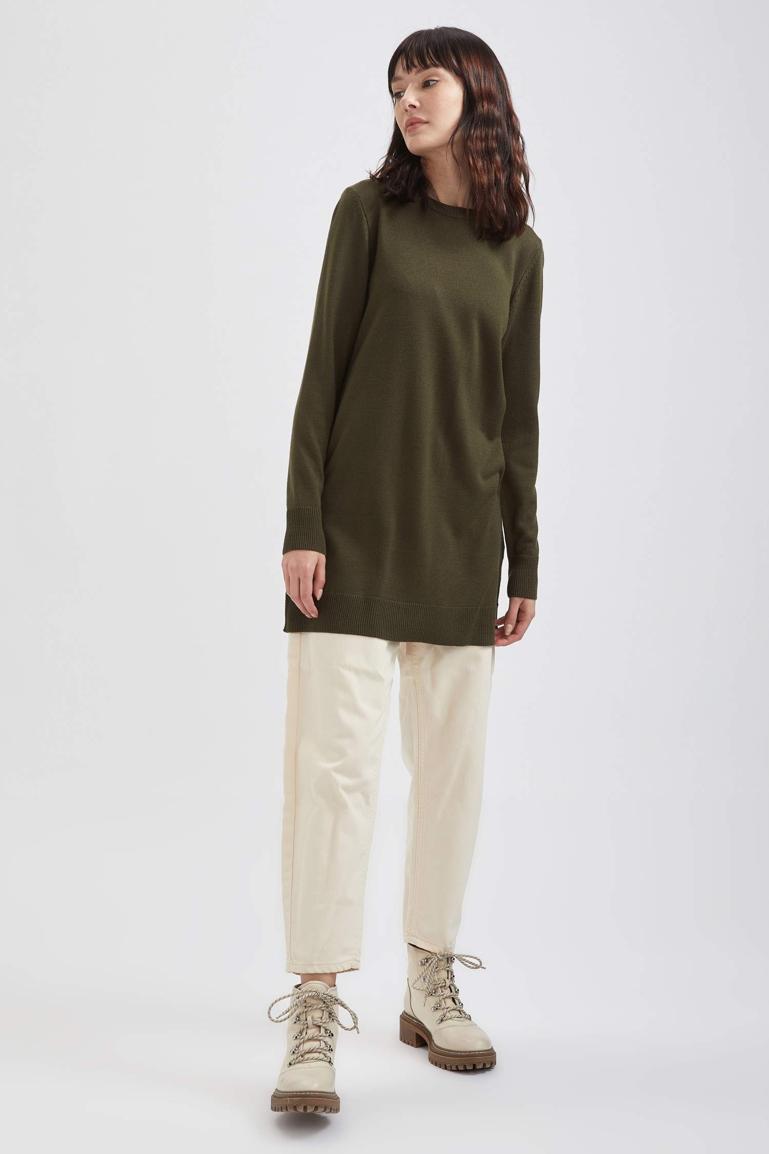 Basic Ekstra Yumuşak Triko Tunik