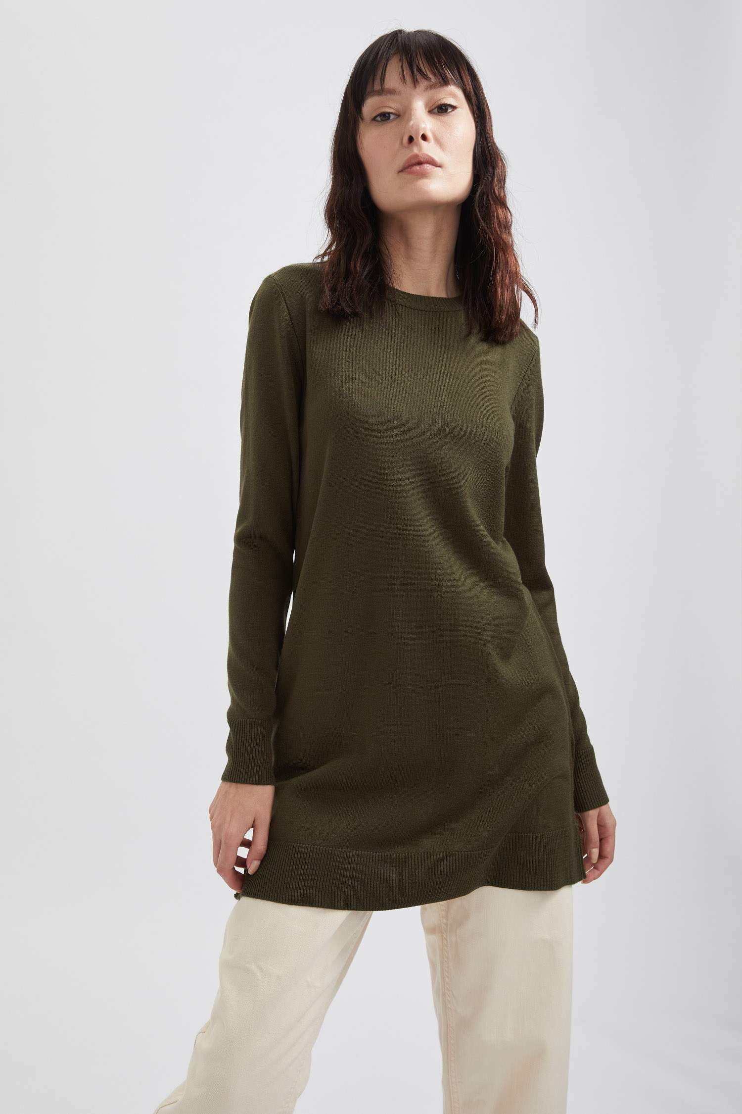 Basic Ekstra Yumuşak Triko Tunik
