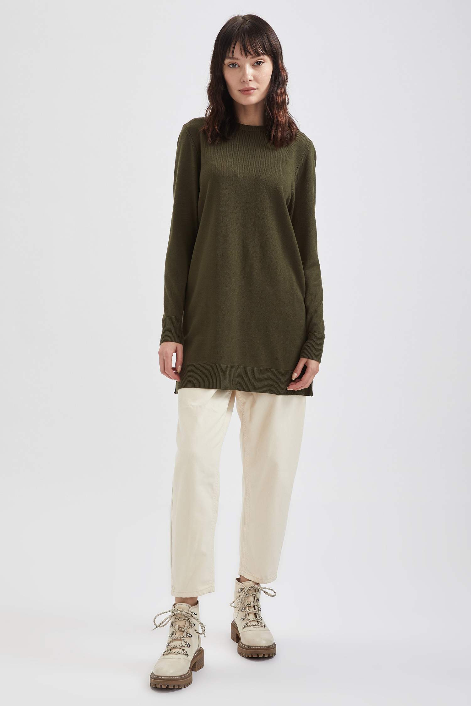 Basic Ekstra Yumuşak Triko Tunik