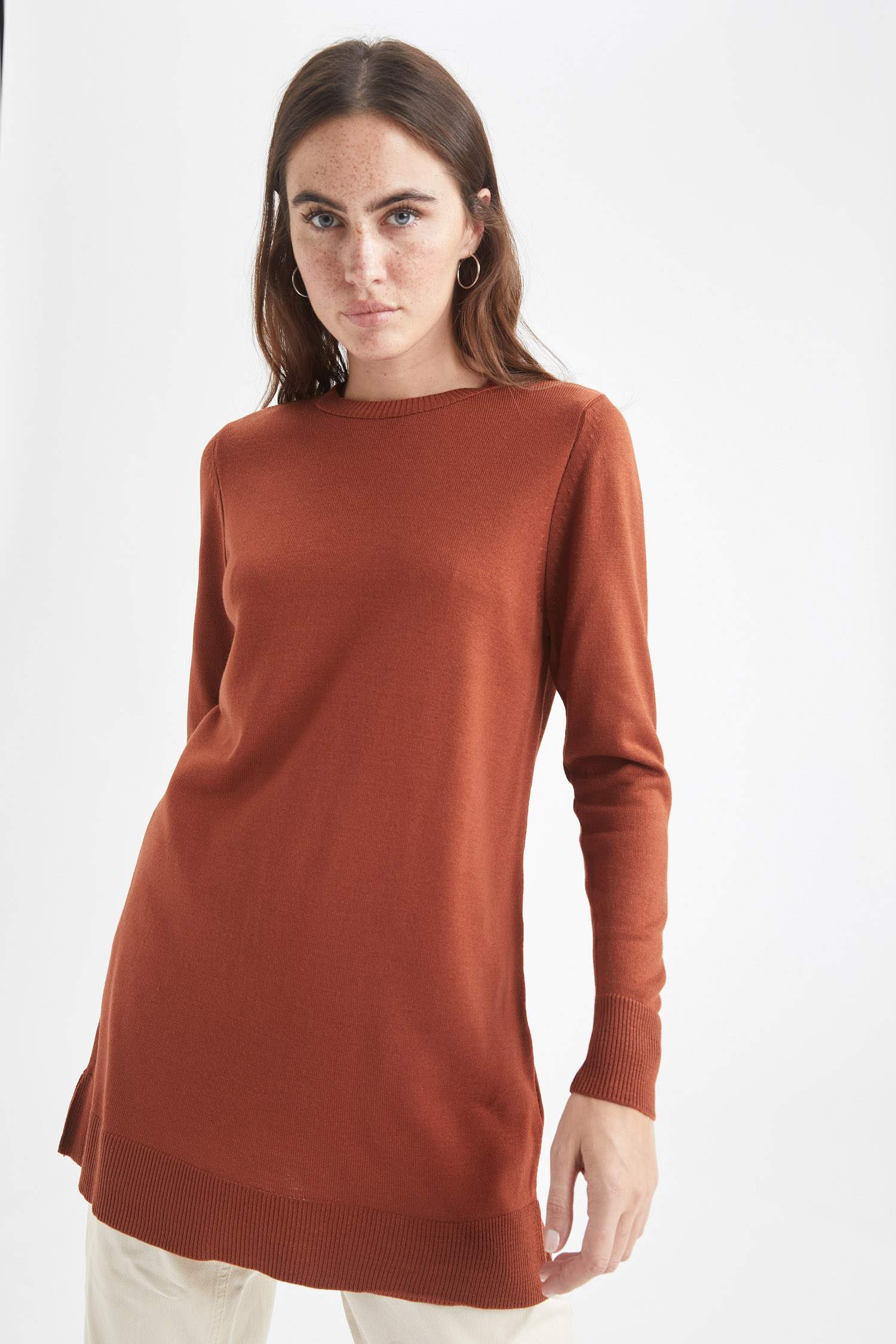 Basic Ekstra Yumuşak Triko Tunik