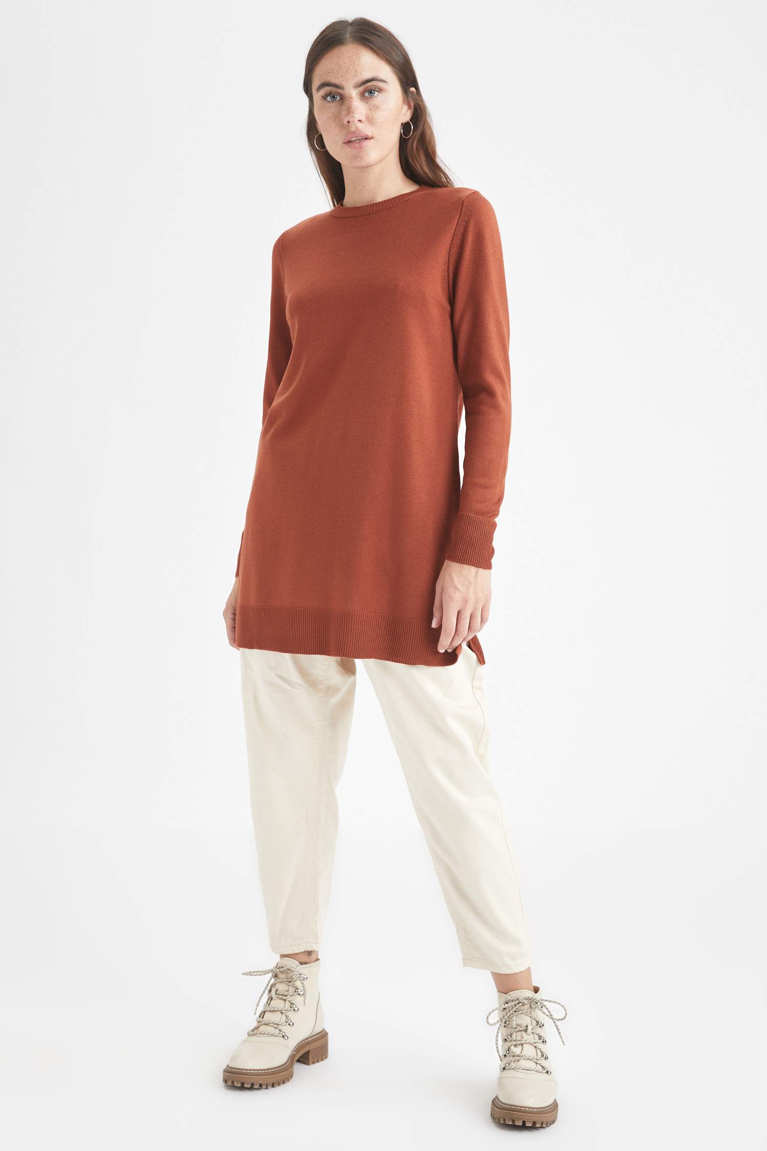 Basic Ekstra Yumuşak Triko Tunik