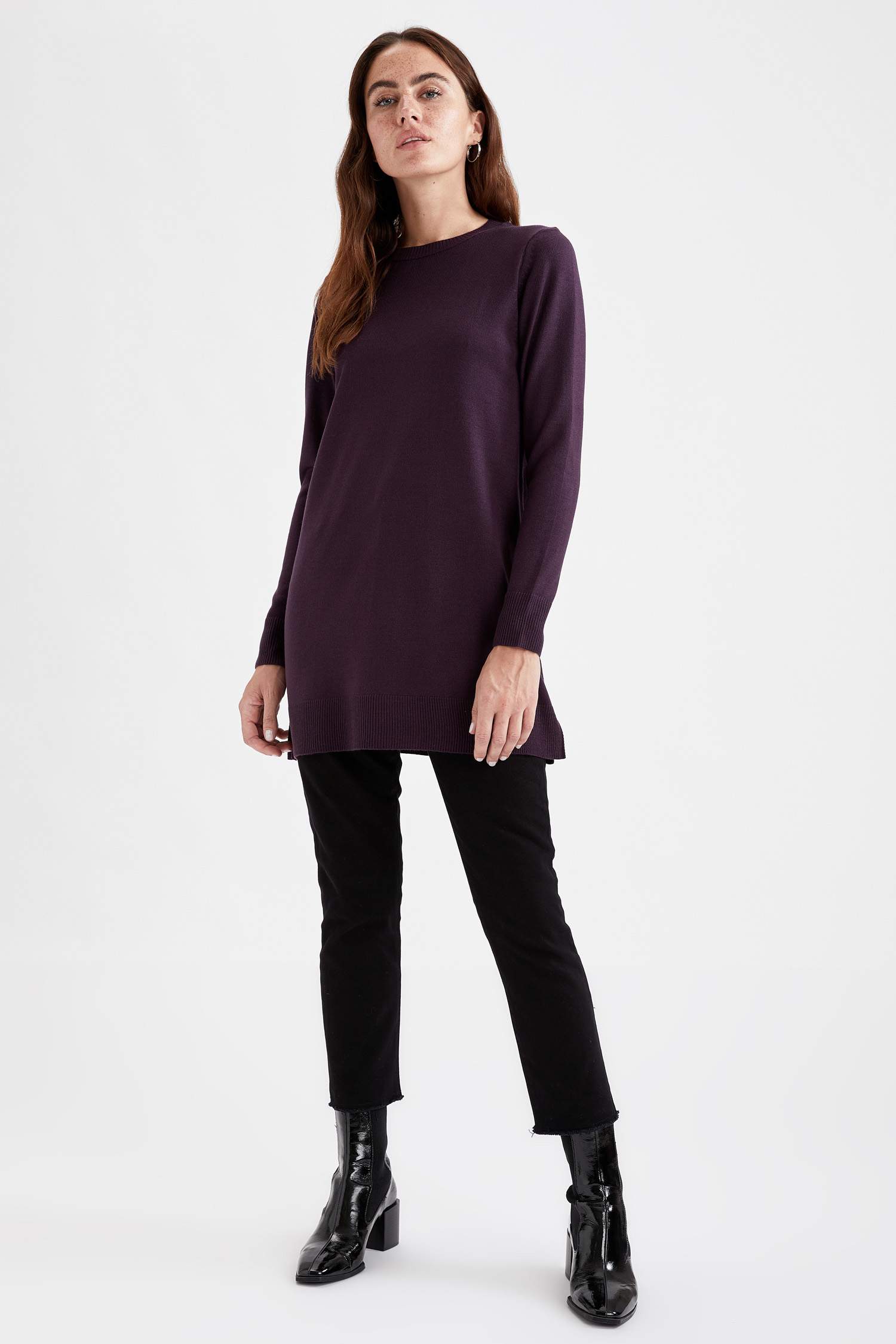 Basic Ekstra Yumuşak Triko Tunik