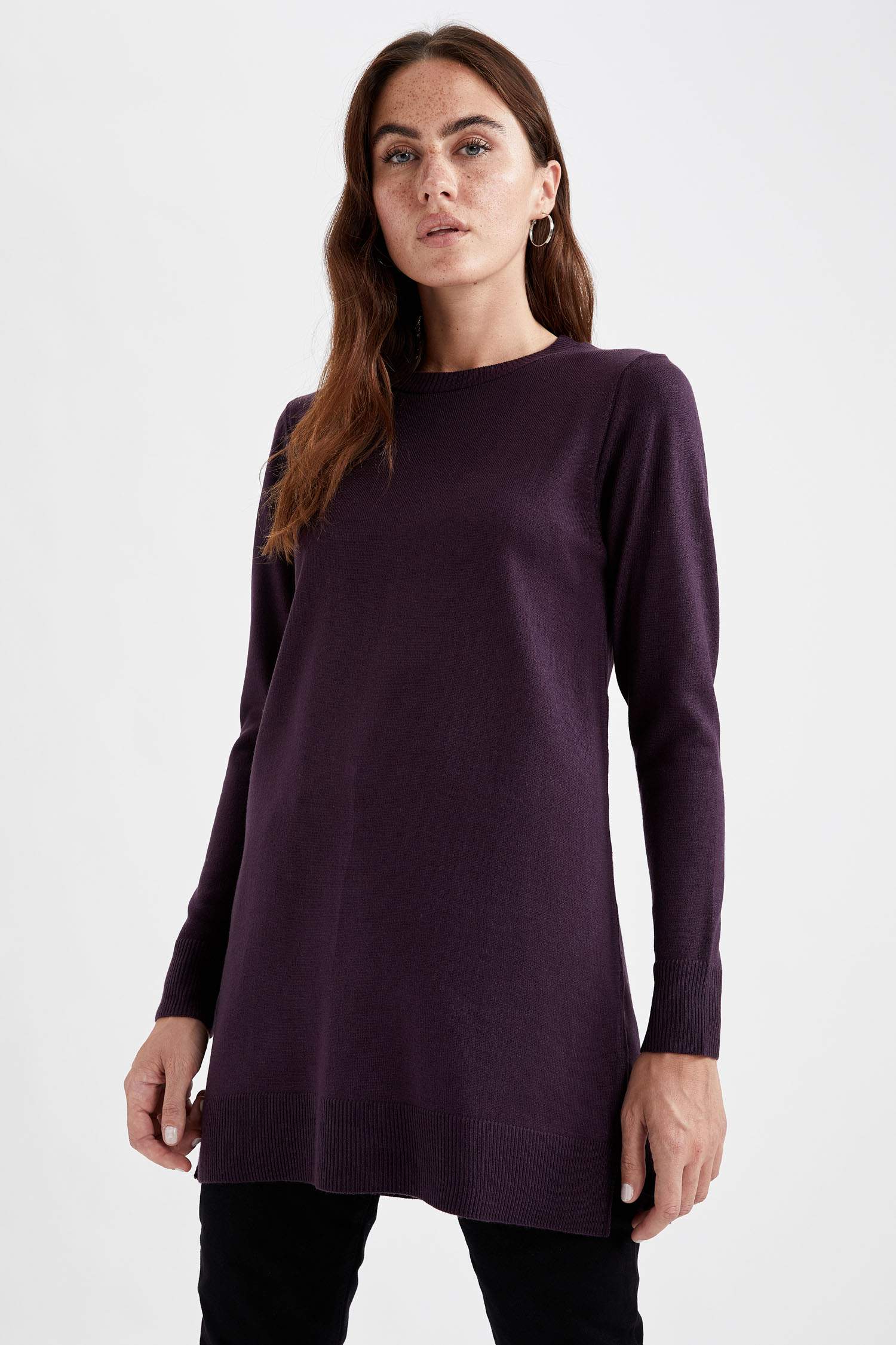 Basic Ekstra Yumuşak Triko Tunik