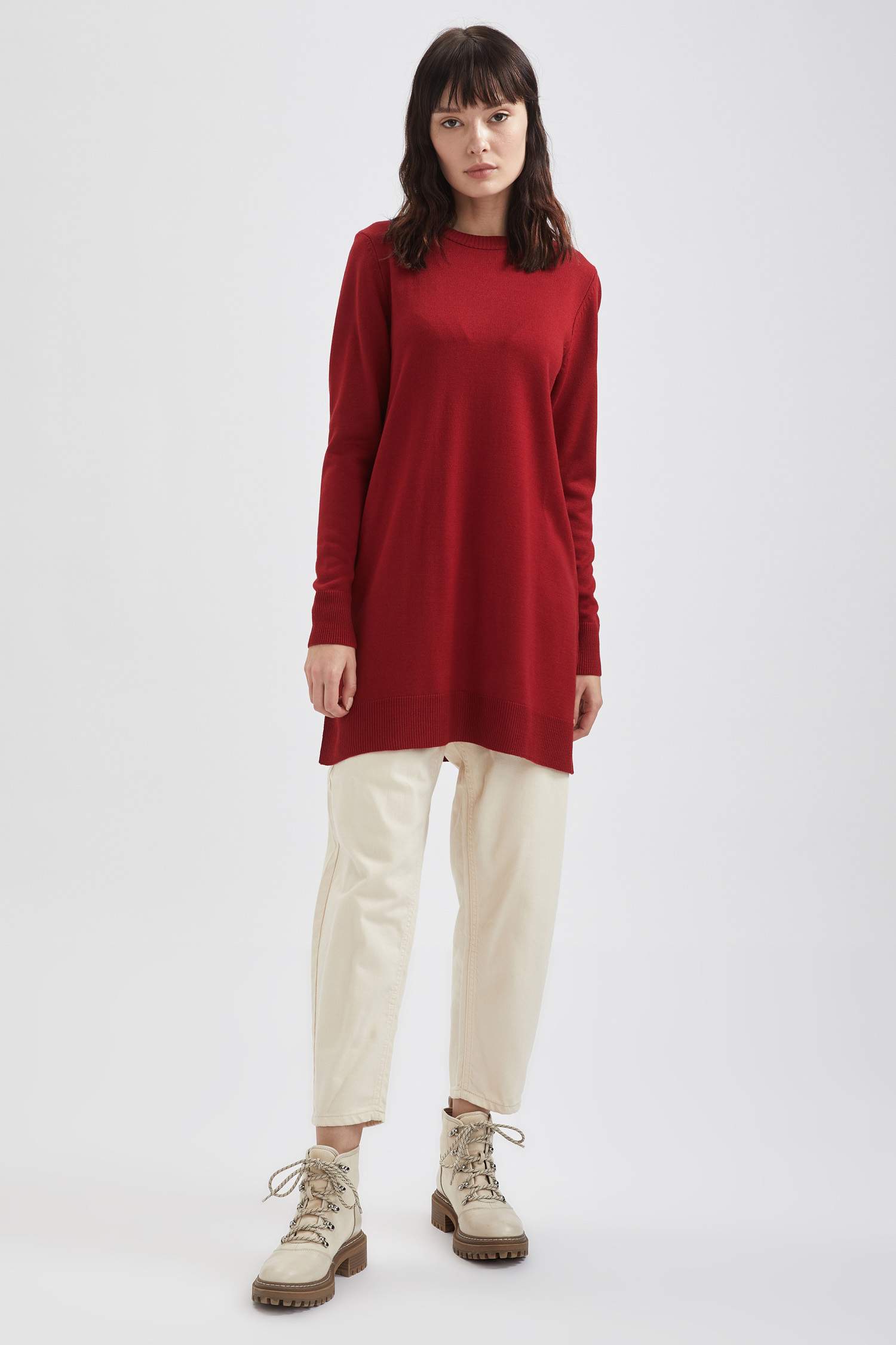 Basic Ekstra Yumuşak Triko Tunik