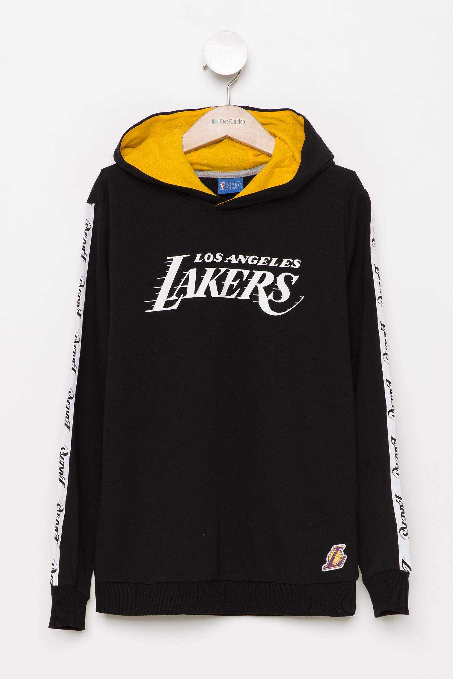 Defacto NBA Lisanslı Genç Erkek Kapüşonlu Sweatshirt. 5 Defacto NBA Lisanslı Genç Erkek Kapüşonlu Sweatshirt. 5