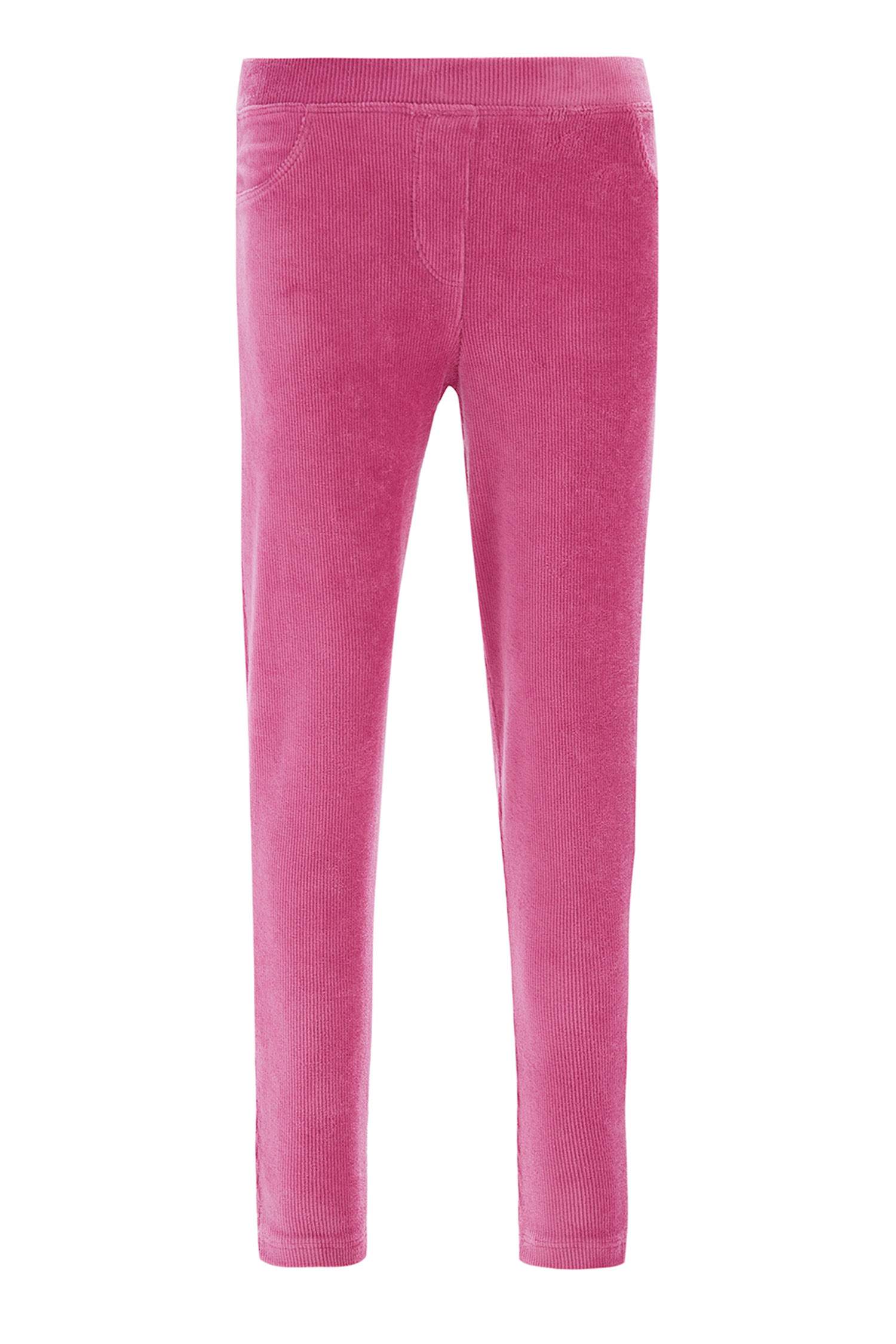 Kız Çocuk Slim Fit Bilek Boy Kadife Tayt
