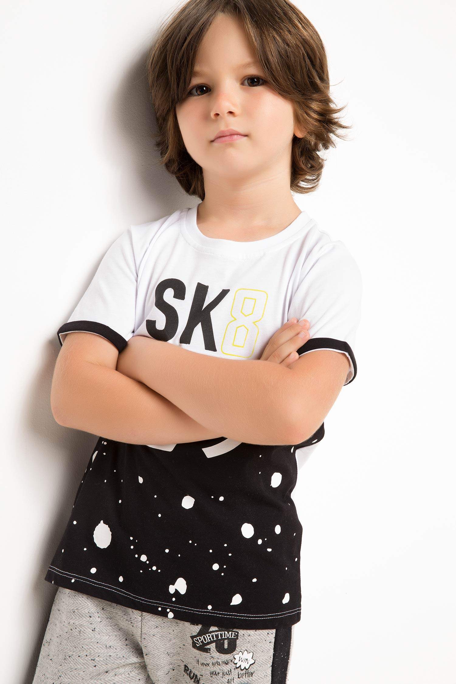 Defacto Baskılı Genç Erkek T-shirt 4 Defacto Baskılı Genç Erkek T-shirt 5