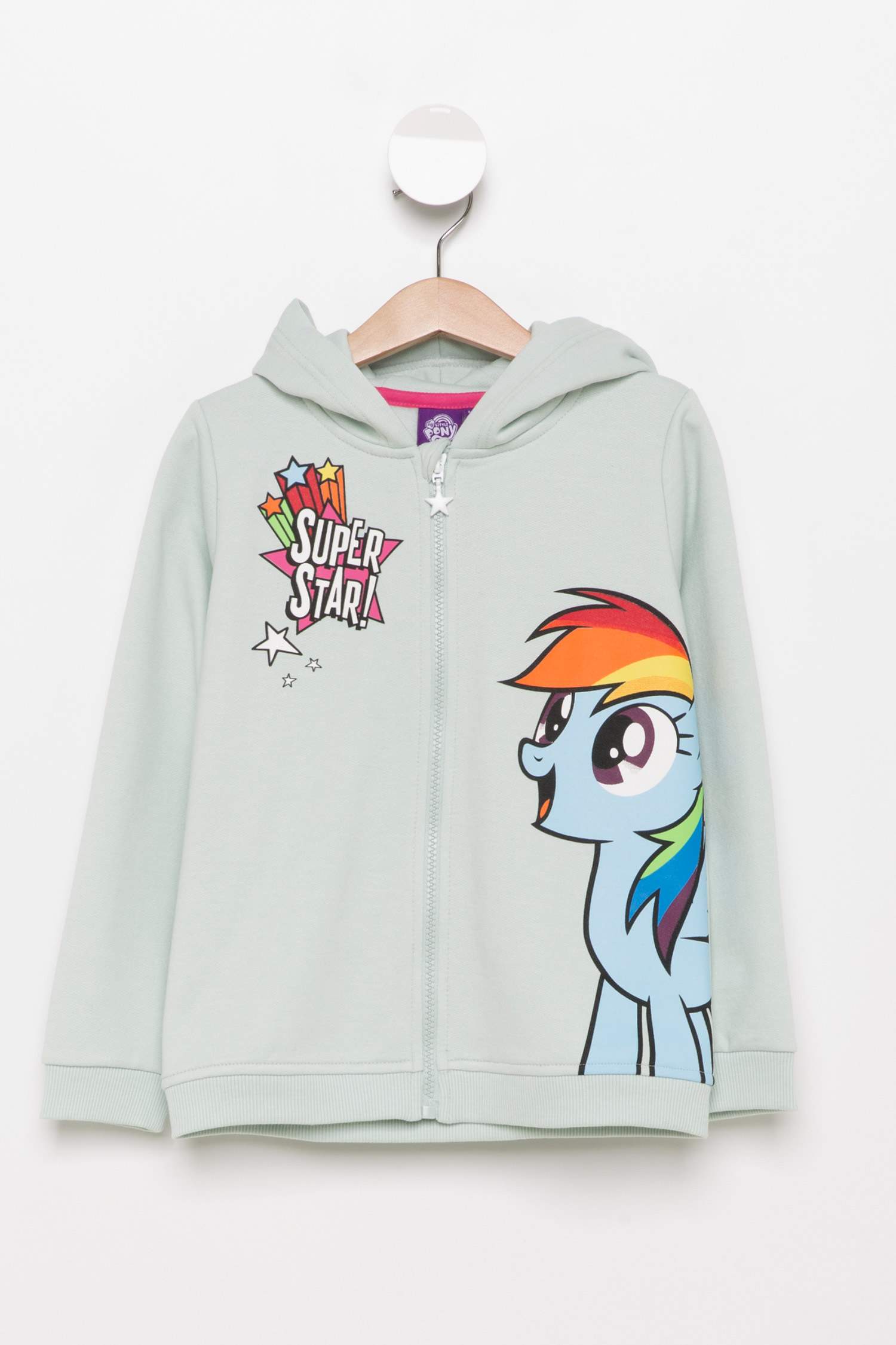 Defacto My Little Pony Lisanslı Kapüşonlu Fermuarlı Sweatshirt. 4 Defacto My Little Pony Lisanslı Kapüşonlu Fermuarlı Sweatshirt. 4