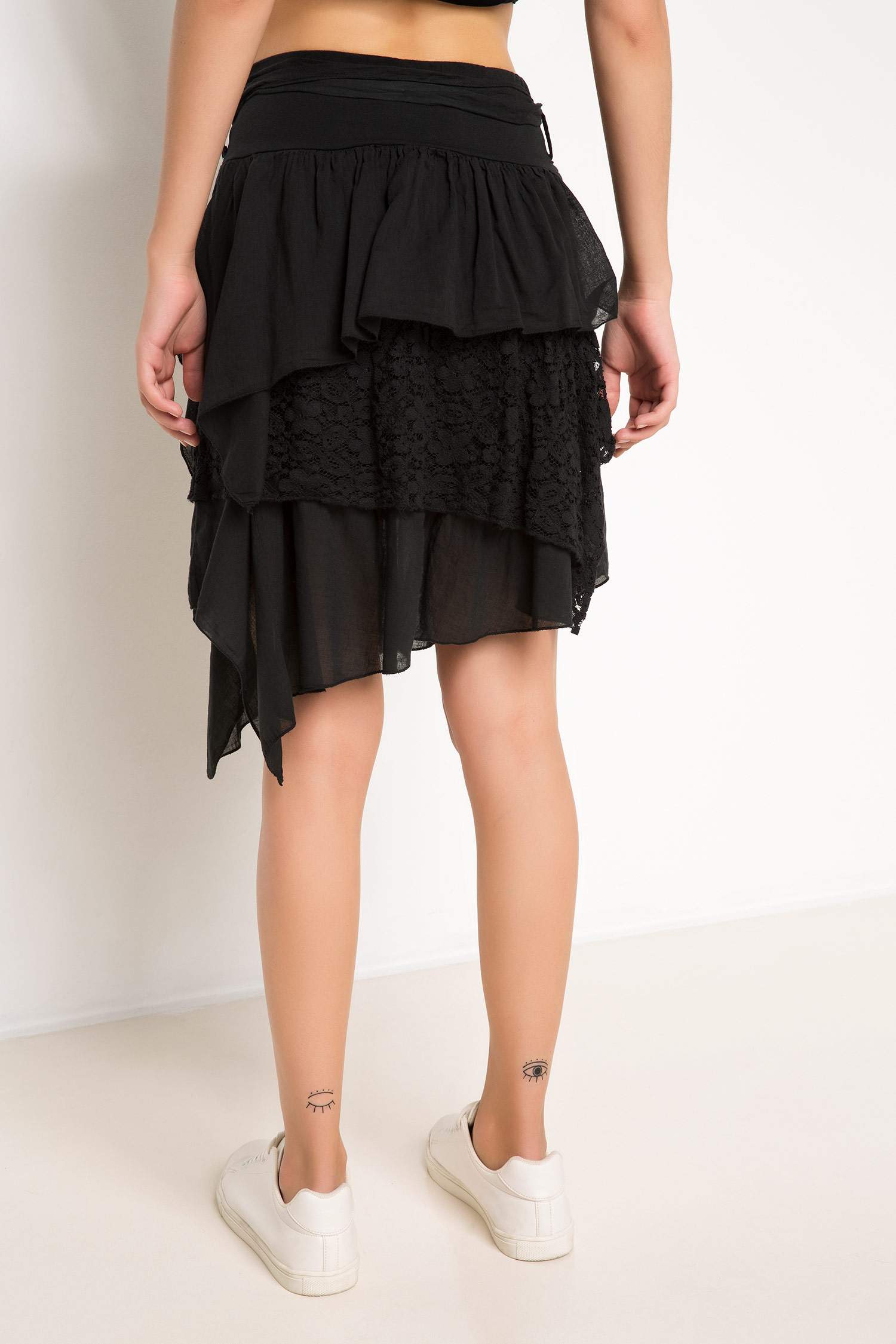 Defacto Dantelli Katlı Etek. 3 Defacto Dantelli Katlı Etek. 3