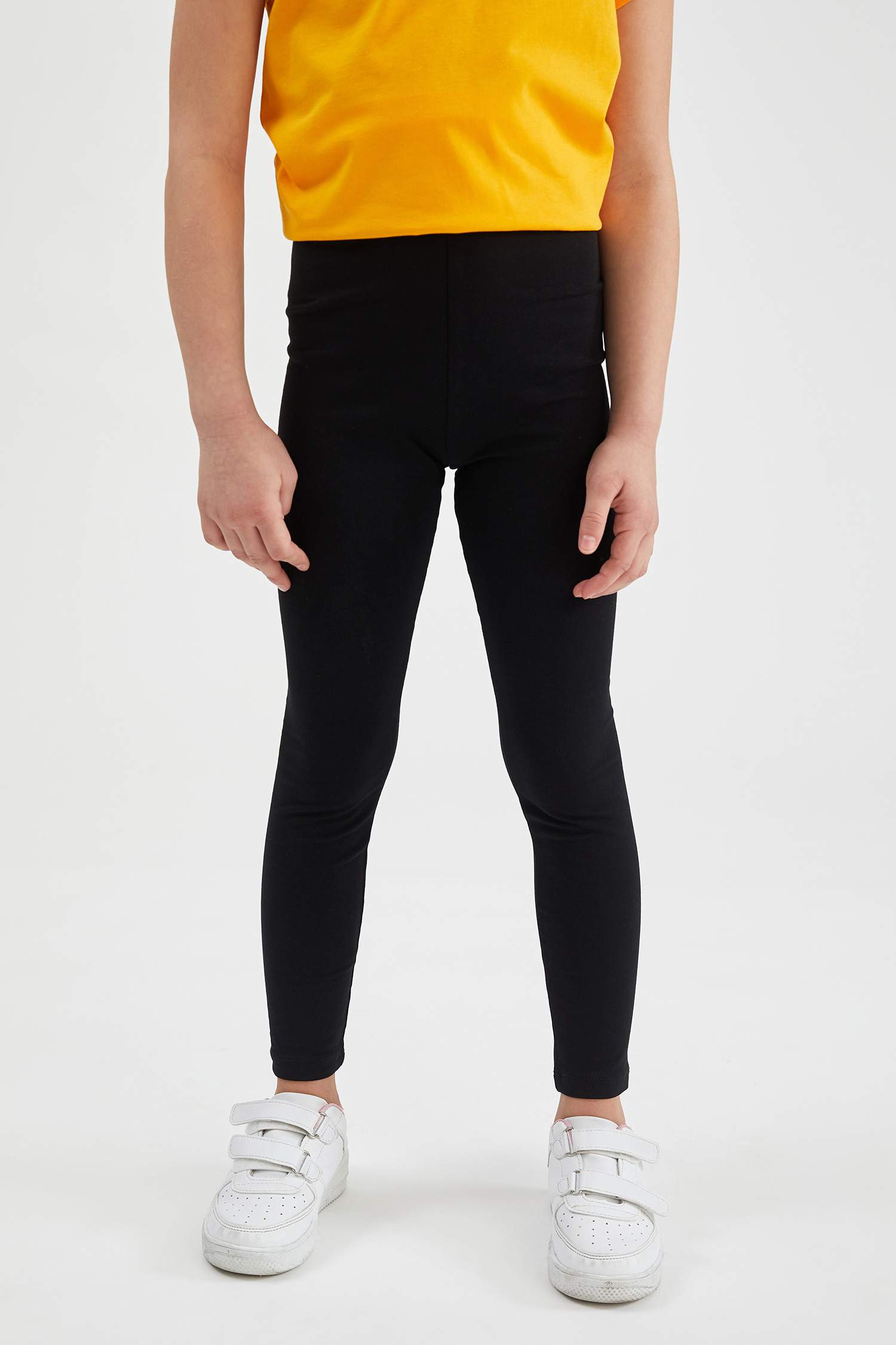 Kız Çocuk Slim Fit Bilek Boy Tayt