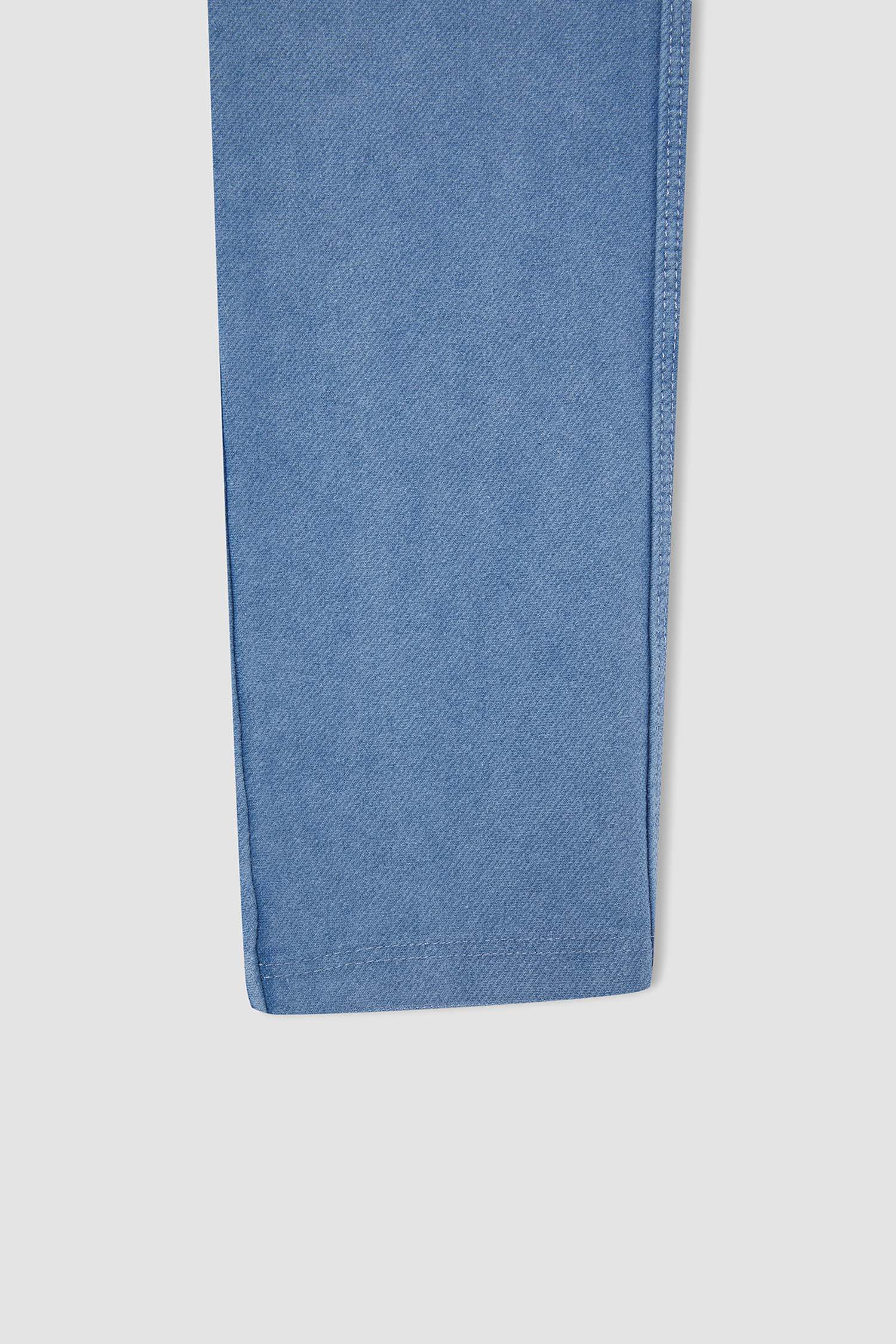Kız Çocuk Slim Fit Süs Cepli Uzun Tayt