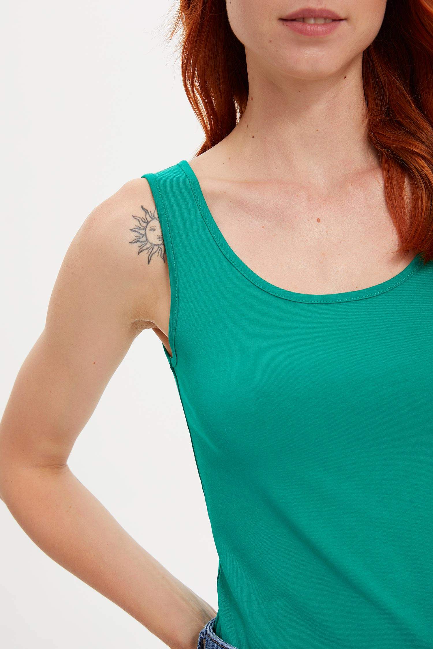 Askılı Basic Slim Fit Atlet