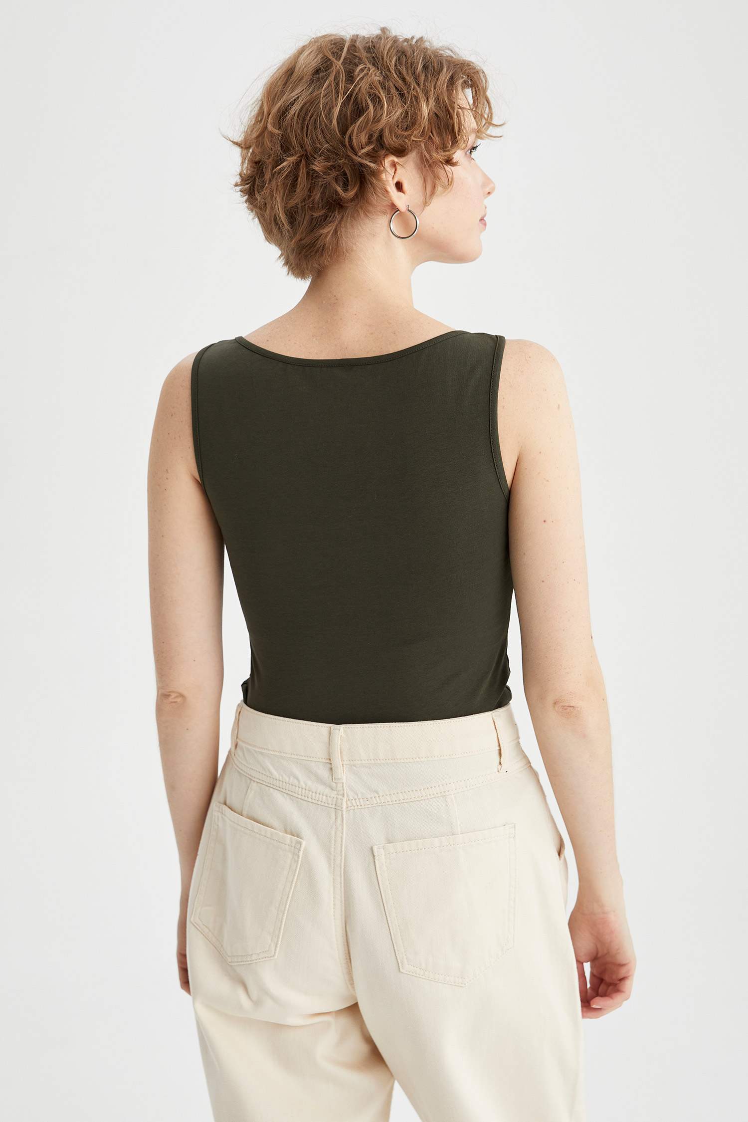 Askılı Basic Slim Fit Atlet
