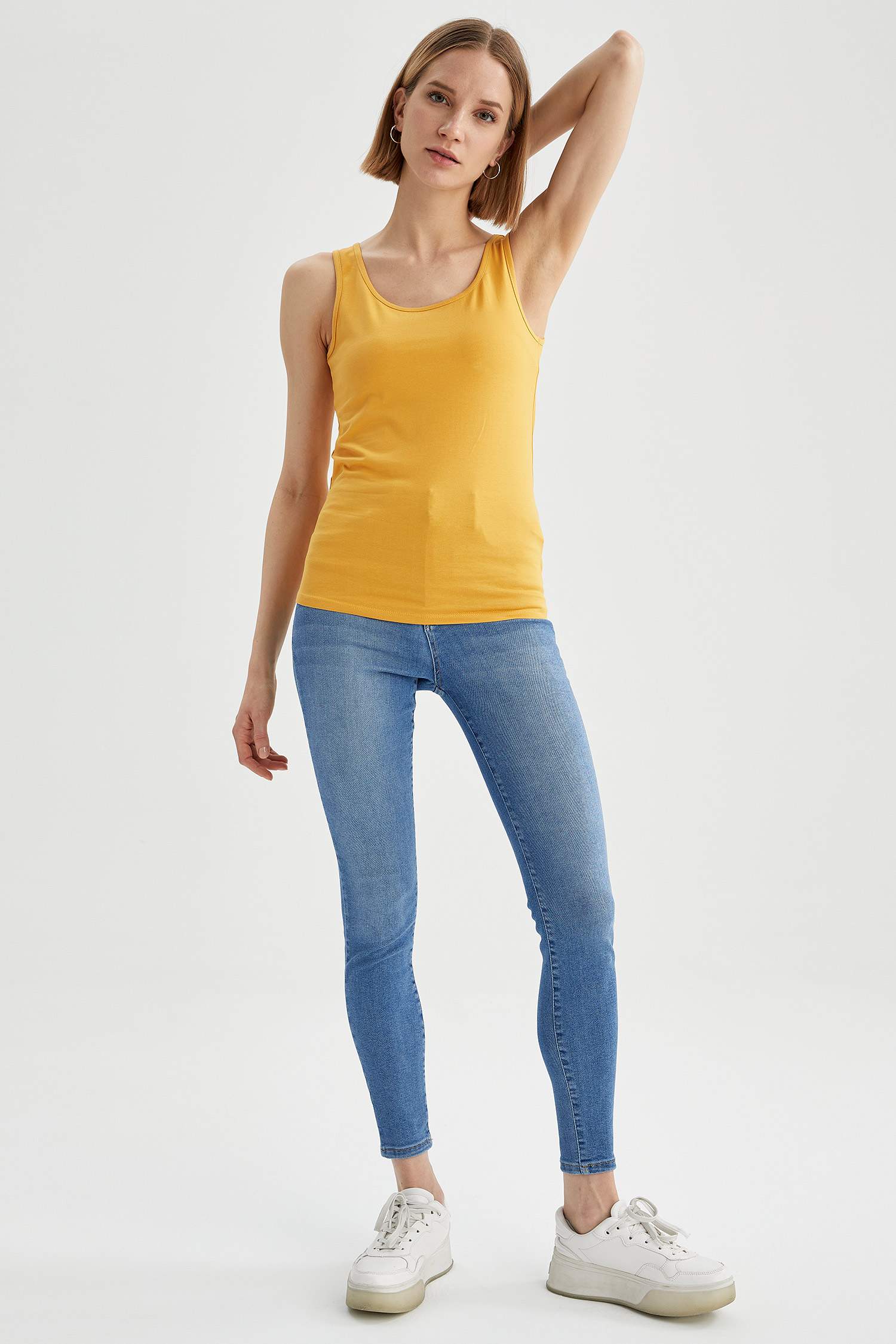 Askılı Basic Slim Fit Atlet