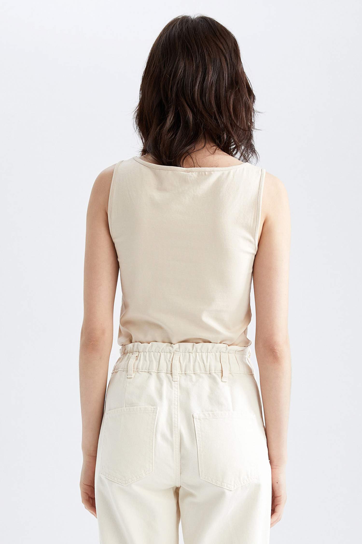 Askılı Basic Slim Fit Atlet