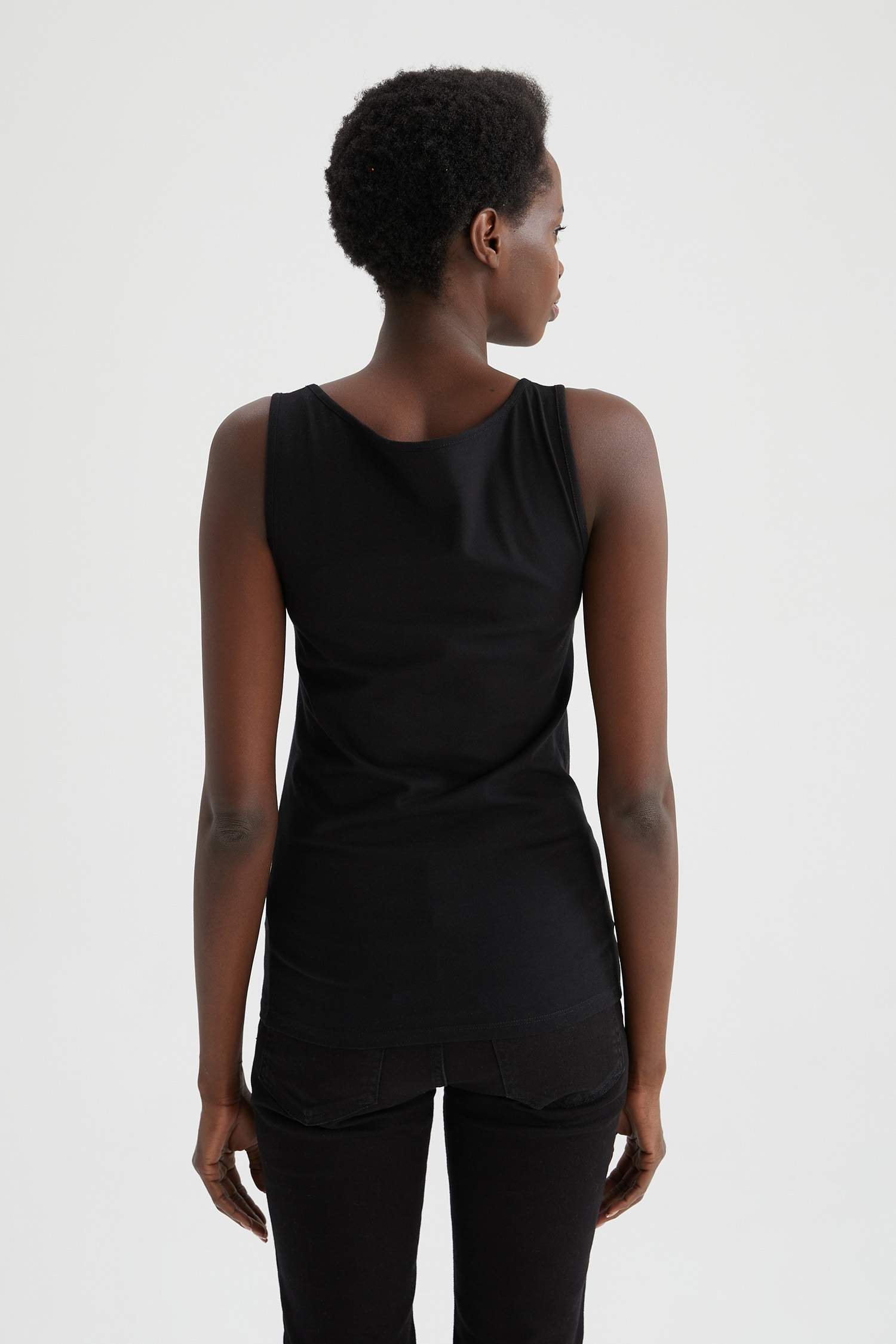 Askılı Basic Slim Fit Atlet