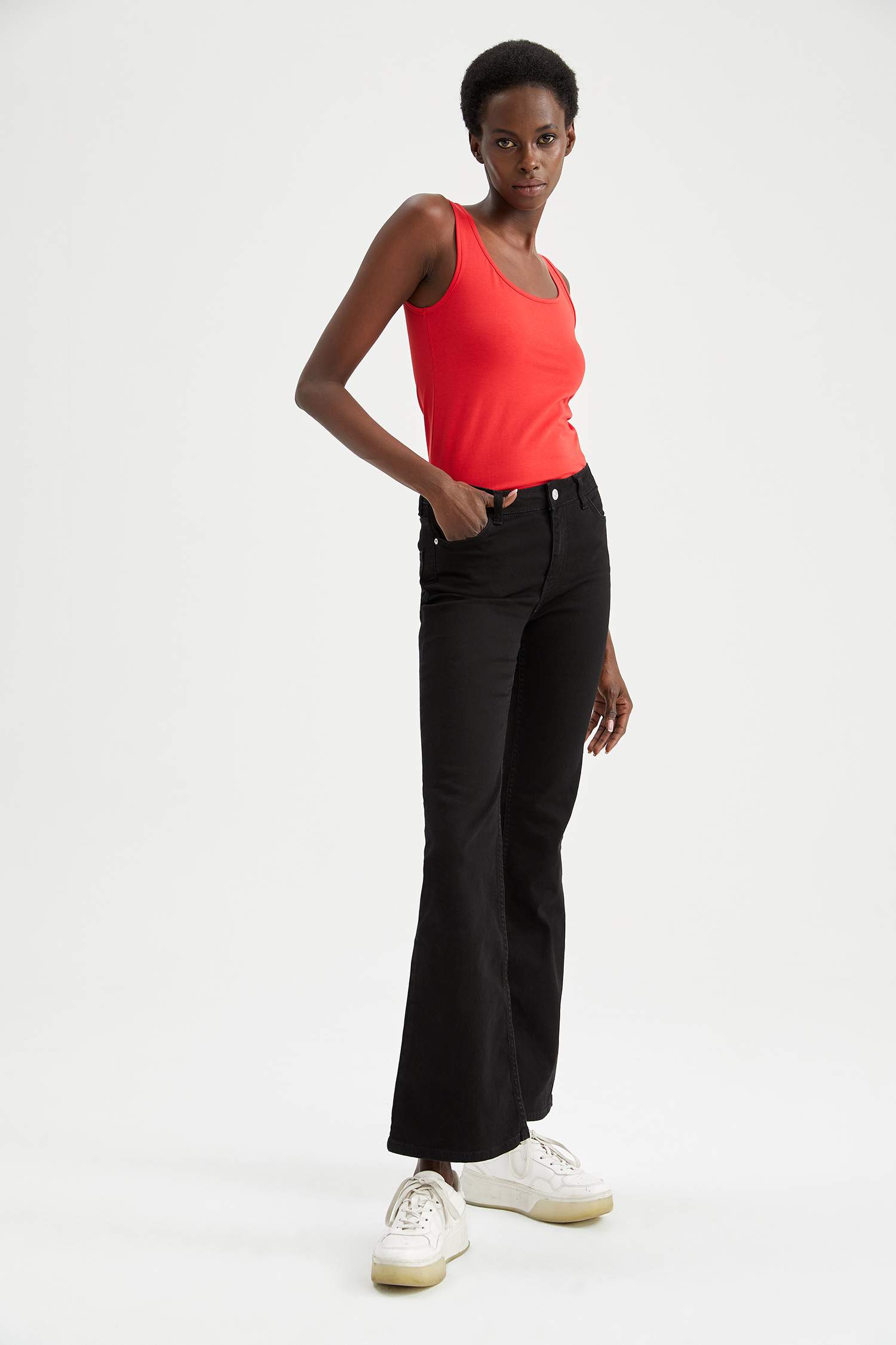 Askılı Basic Slim Fit Atlet