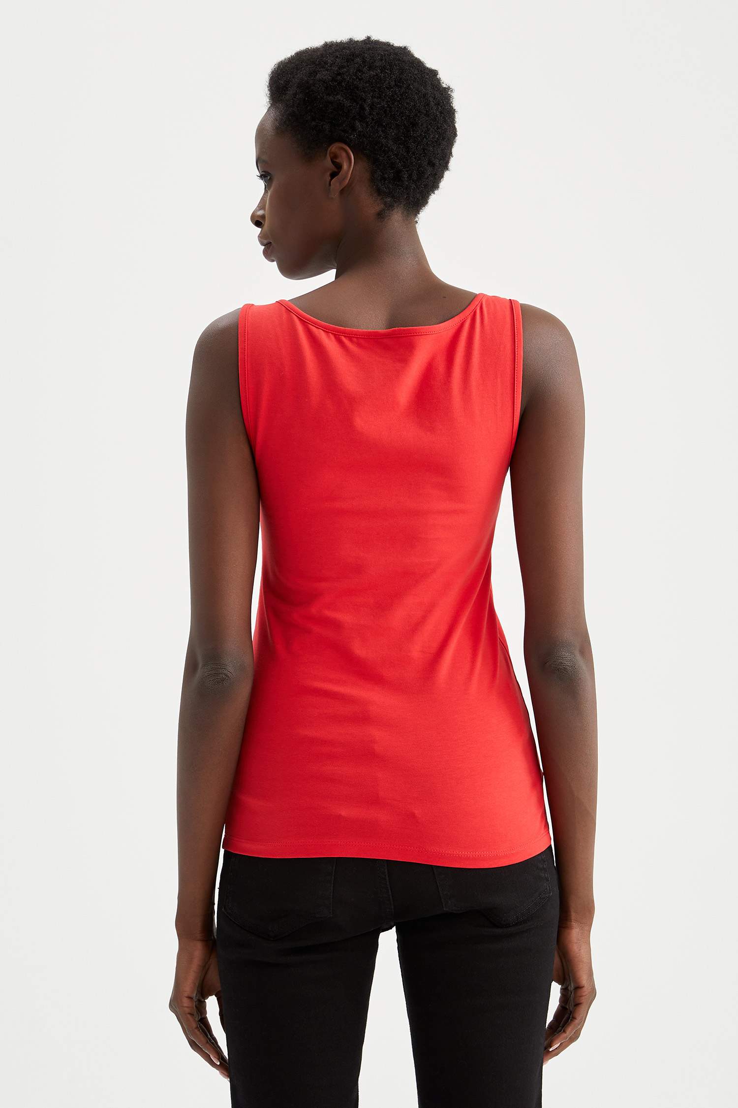 Askılı Basic Slim Fit Atlet