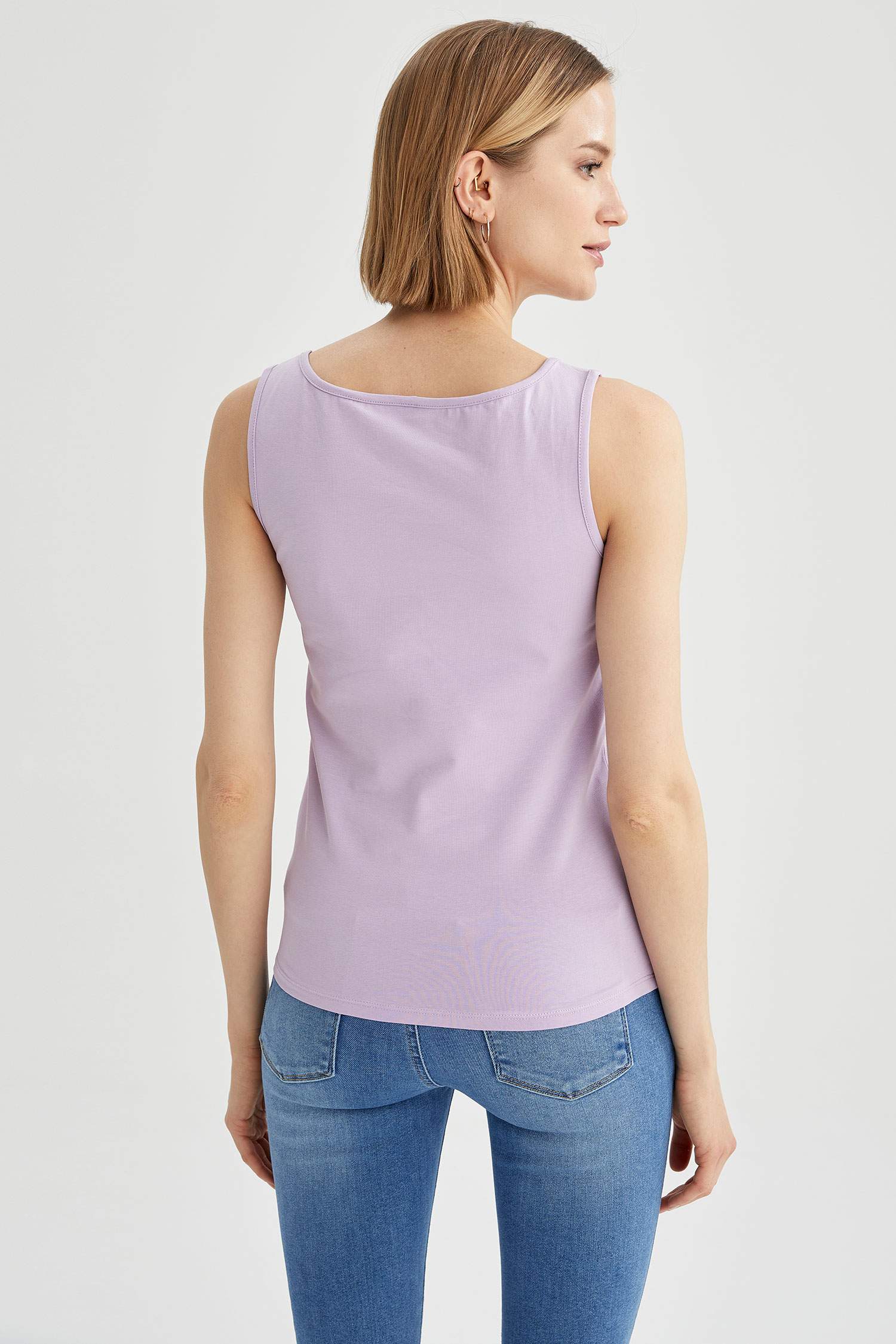 Askılı Basic Slim Fit Atlet