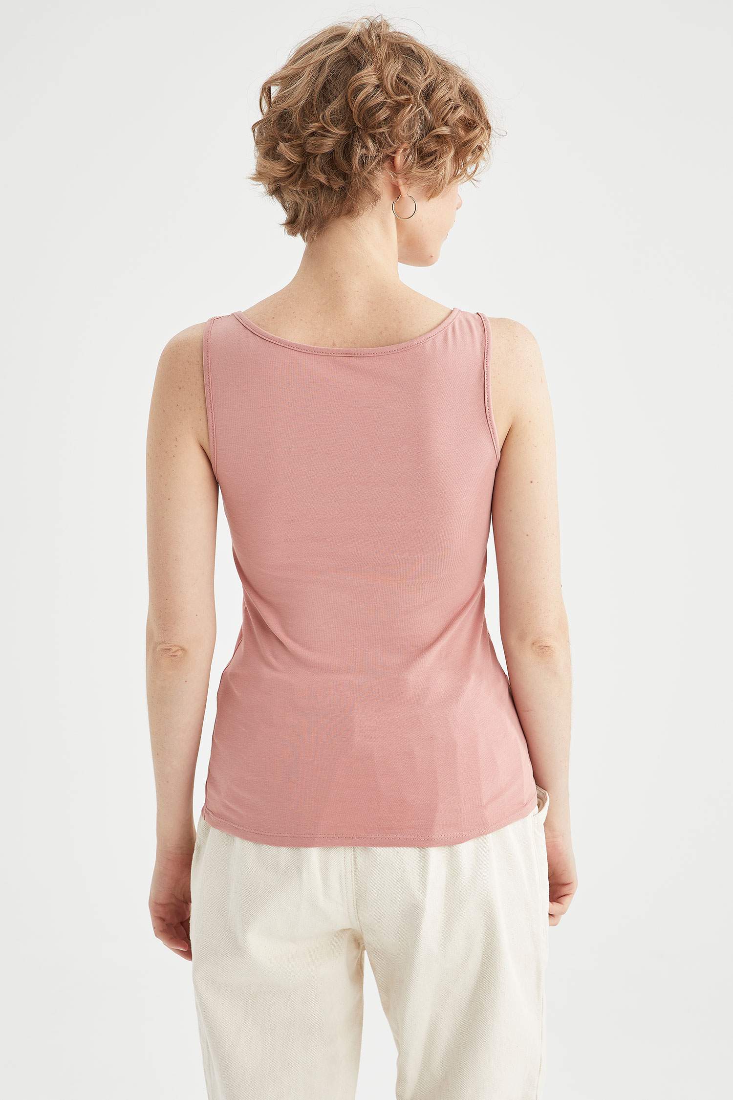 Askılı Basic Slim Fit Atlet