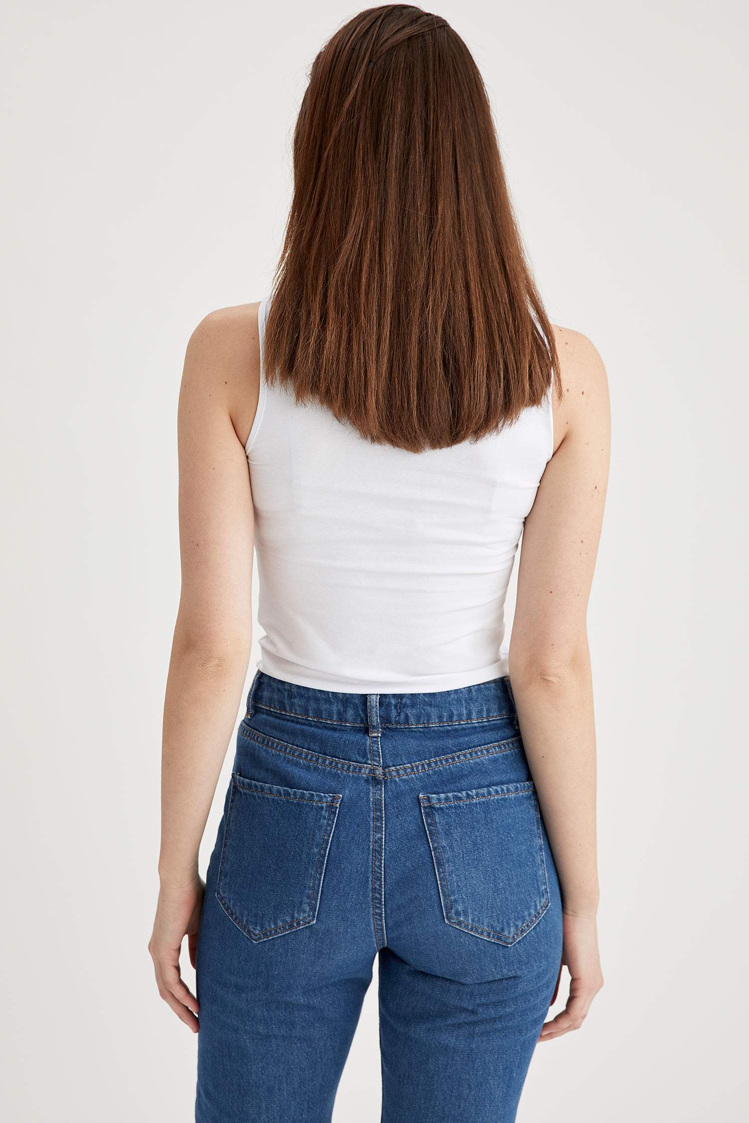 Askılı Basic Slim Fit Atlet