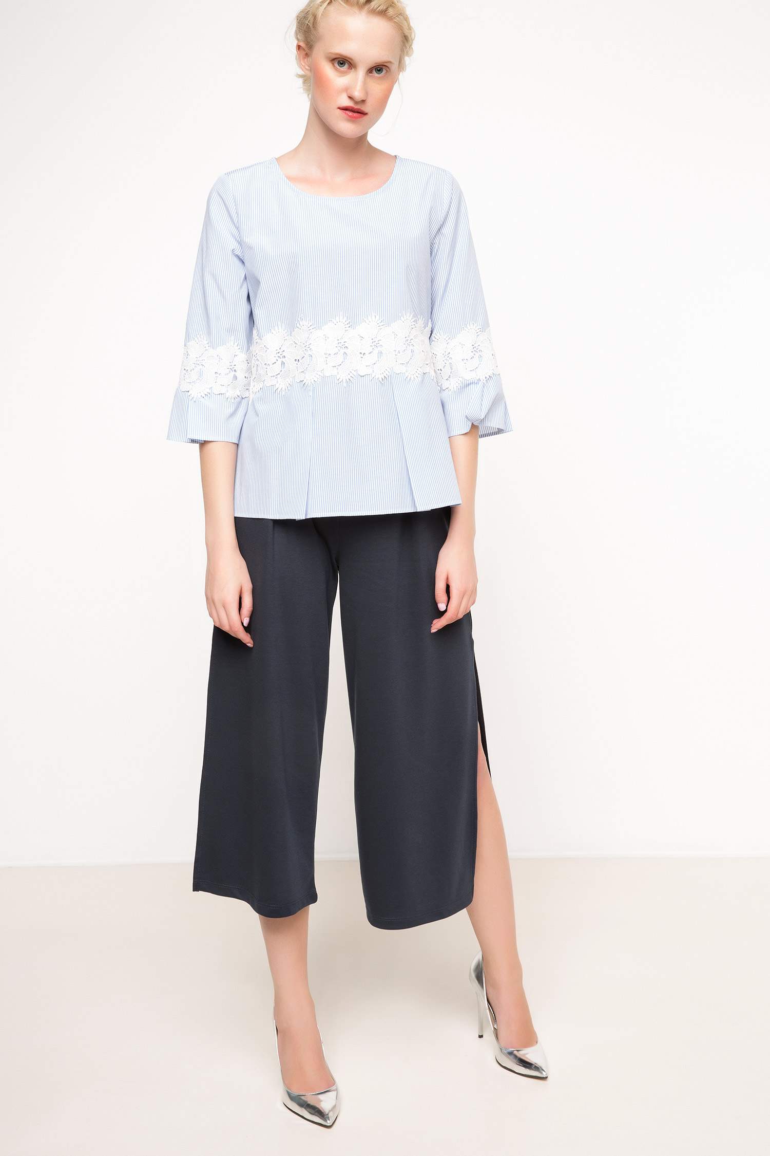 Defacto Dantel Detaylı Bluz. 2 Defacto Dantel Detaylı Bluz. 2