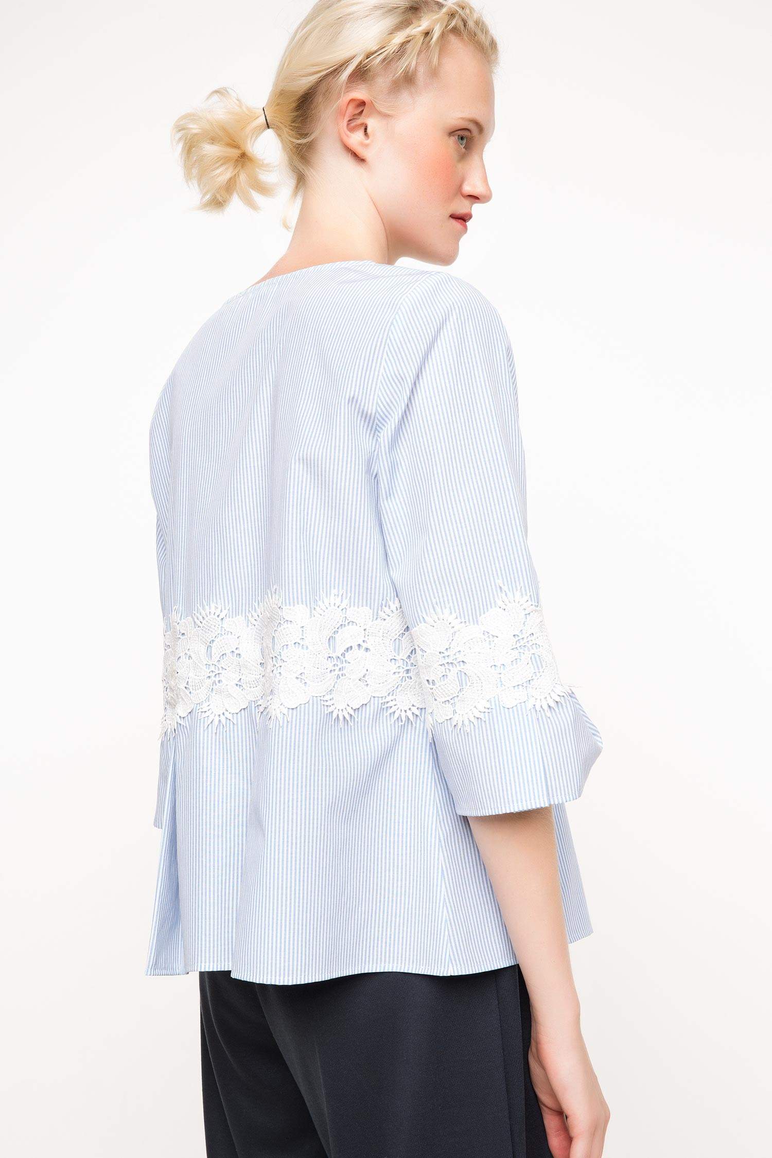 Defacto Dantel Detaylı Bluz. 3 Defacto Dantel Detaylı Bluz. 3