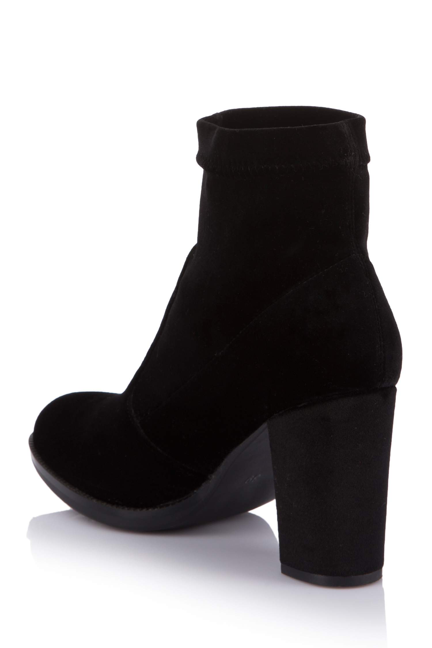 Defacto Topuklu Kadife Bot. 3 Defacto Topuklu Kadife Bot. 3