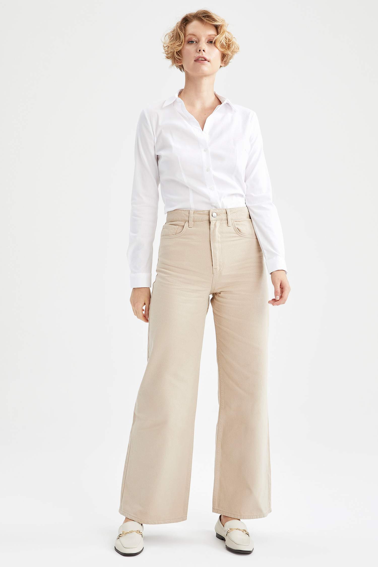 Basic Uzun Kollu Slim Fit Gömlek