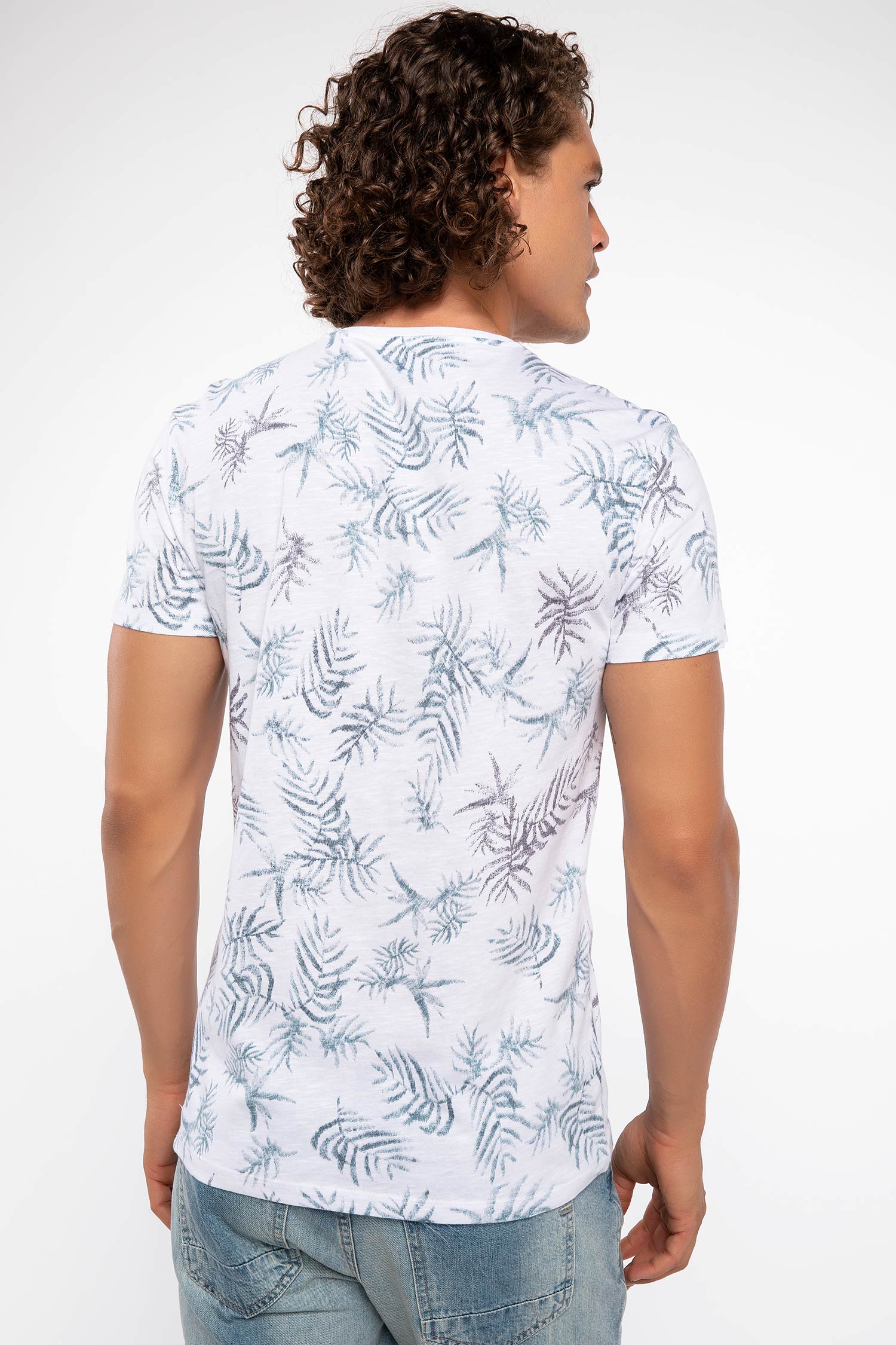 Defacto Floral Desenli T-shirt. 3 Defacto Floral Desenli T-shirt. 3