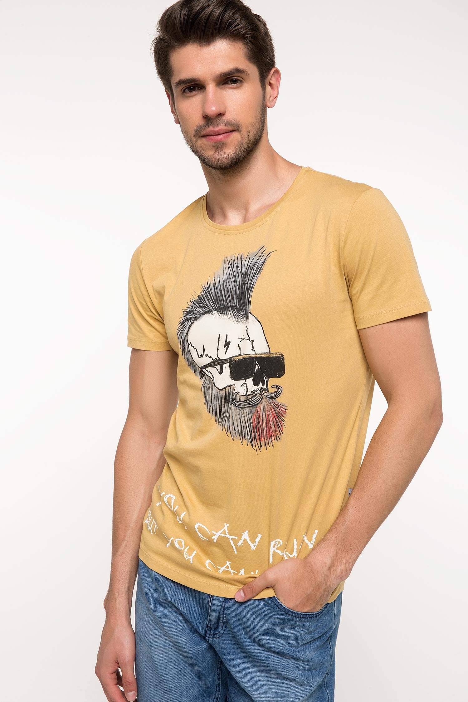 Defacto L#L Baskılı T-shirt. 1 Defacto L#L Baskılı T-shirt. 1