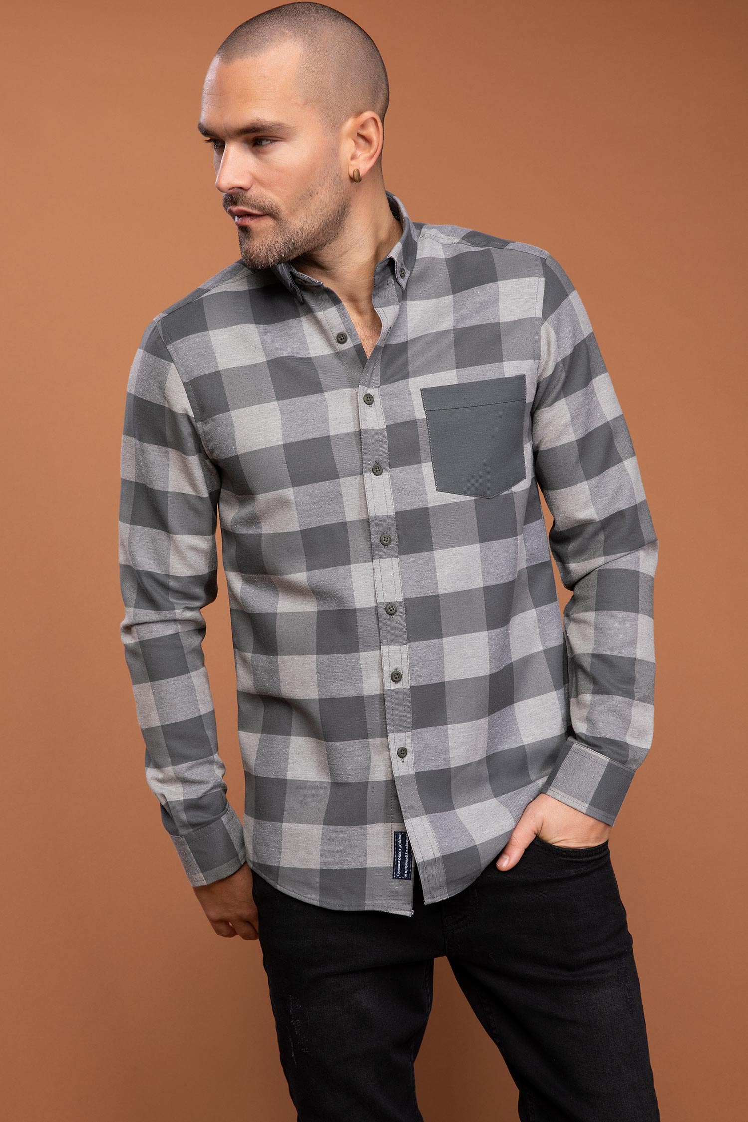 Defacto Polo Yaka Slim Fit Gömlek. 6 Defacto Polo Yaka Slim Fit Gömlek. 6