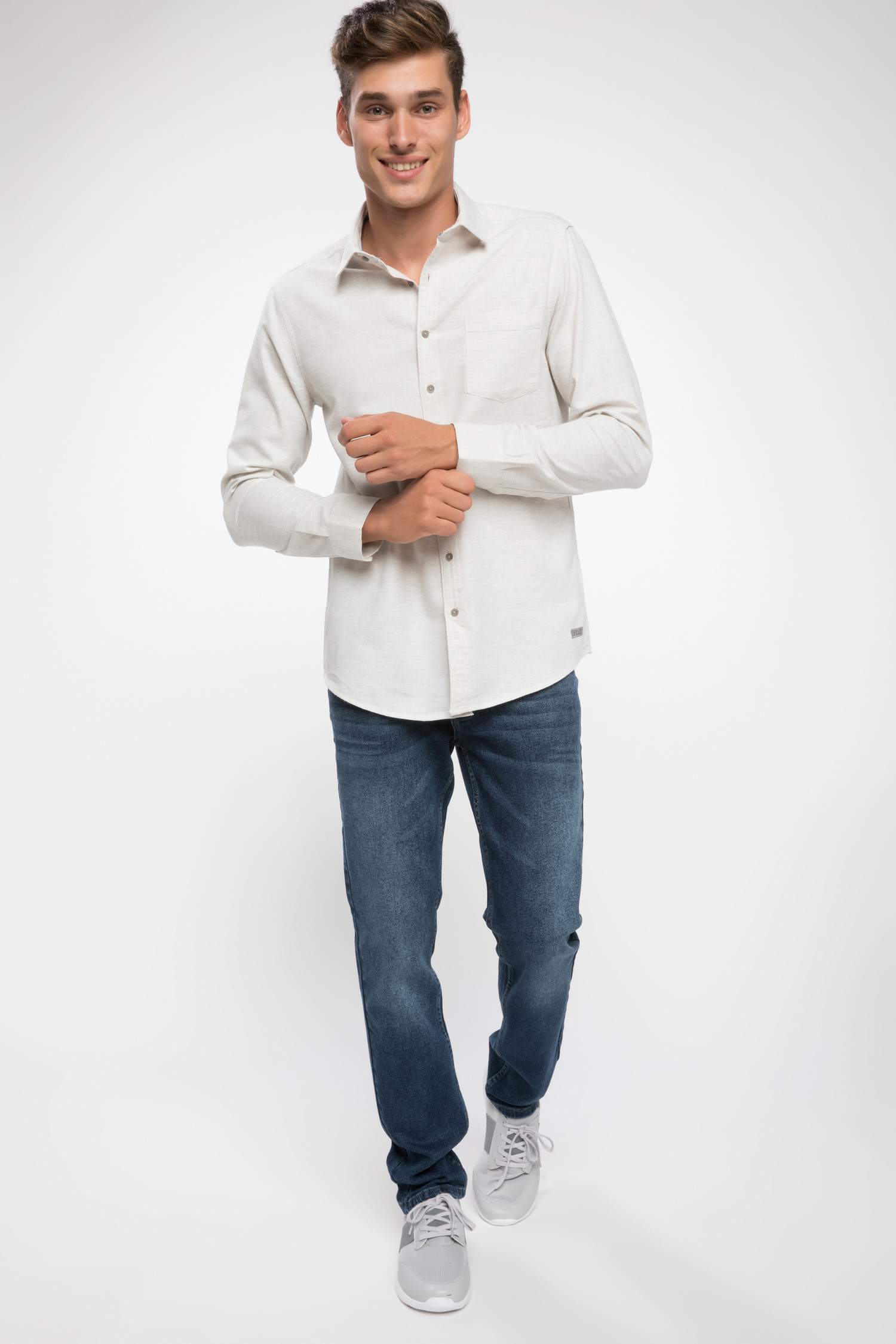 Polo Yaka Slim Fit Gömlek
