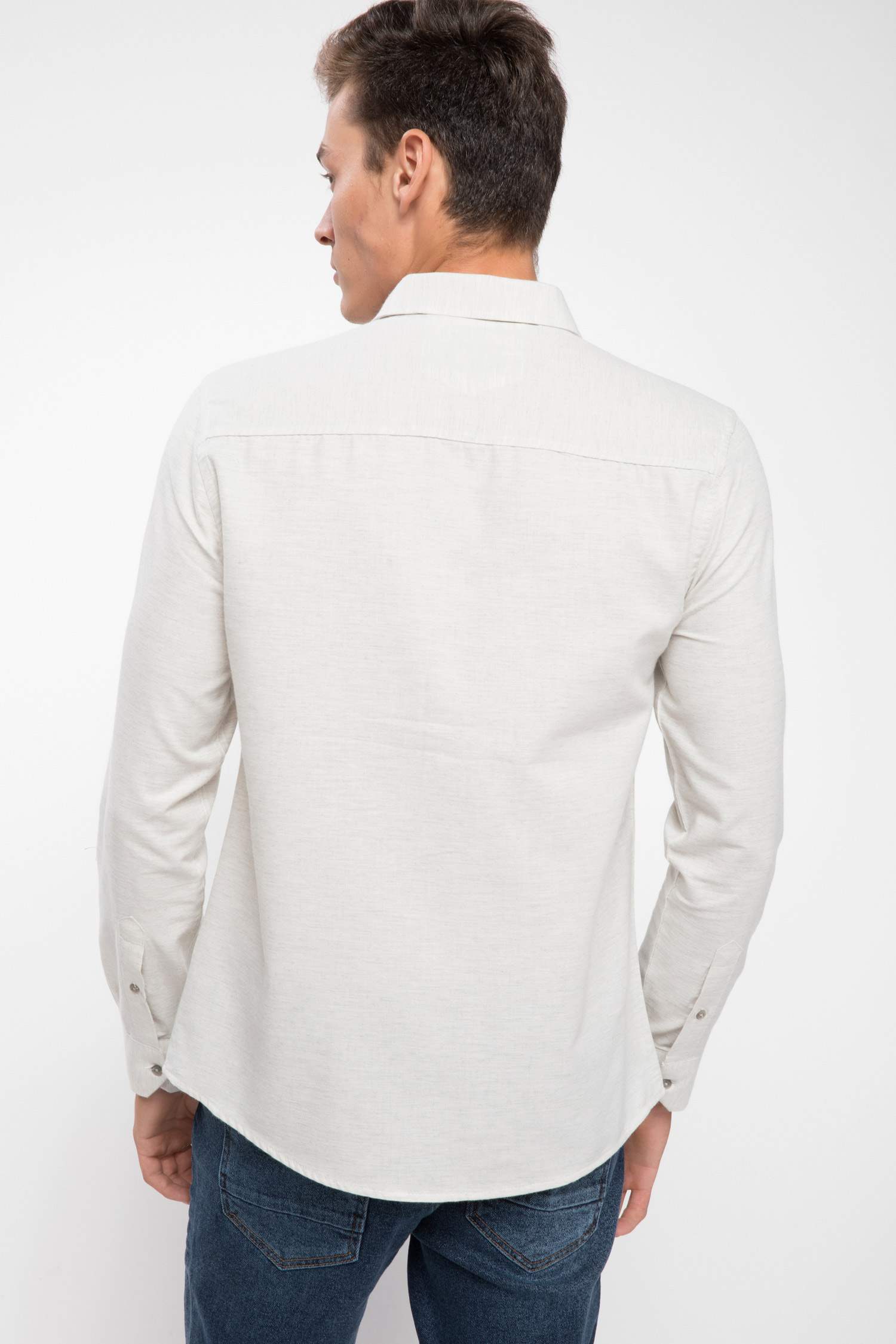 Polo Yaka Slim Fit Gömlek