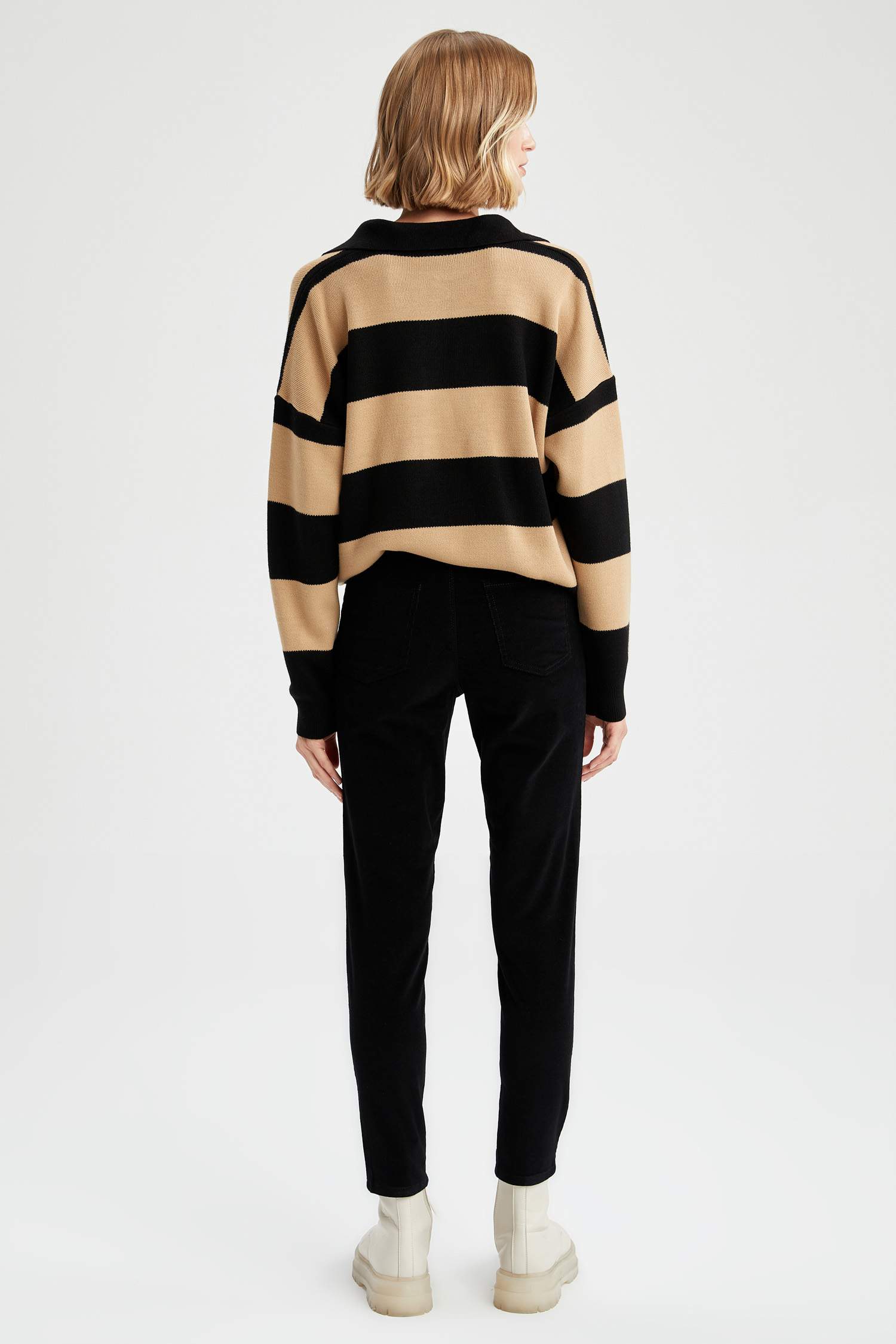 Kadife Skinny Fit Pantolon